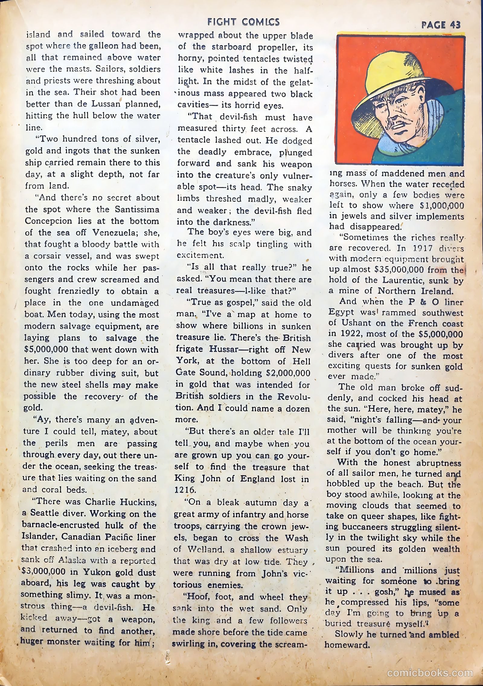 Fight Comics #18 (1942) — page 50 of 73