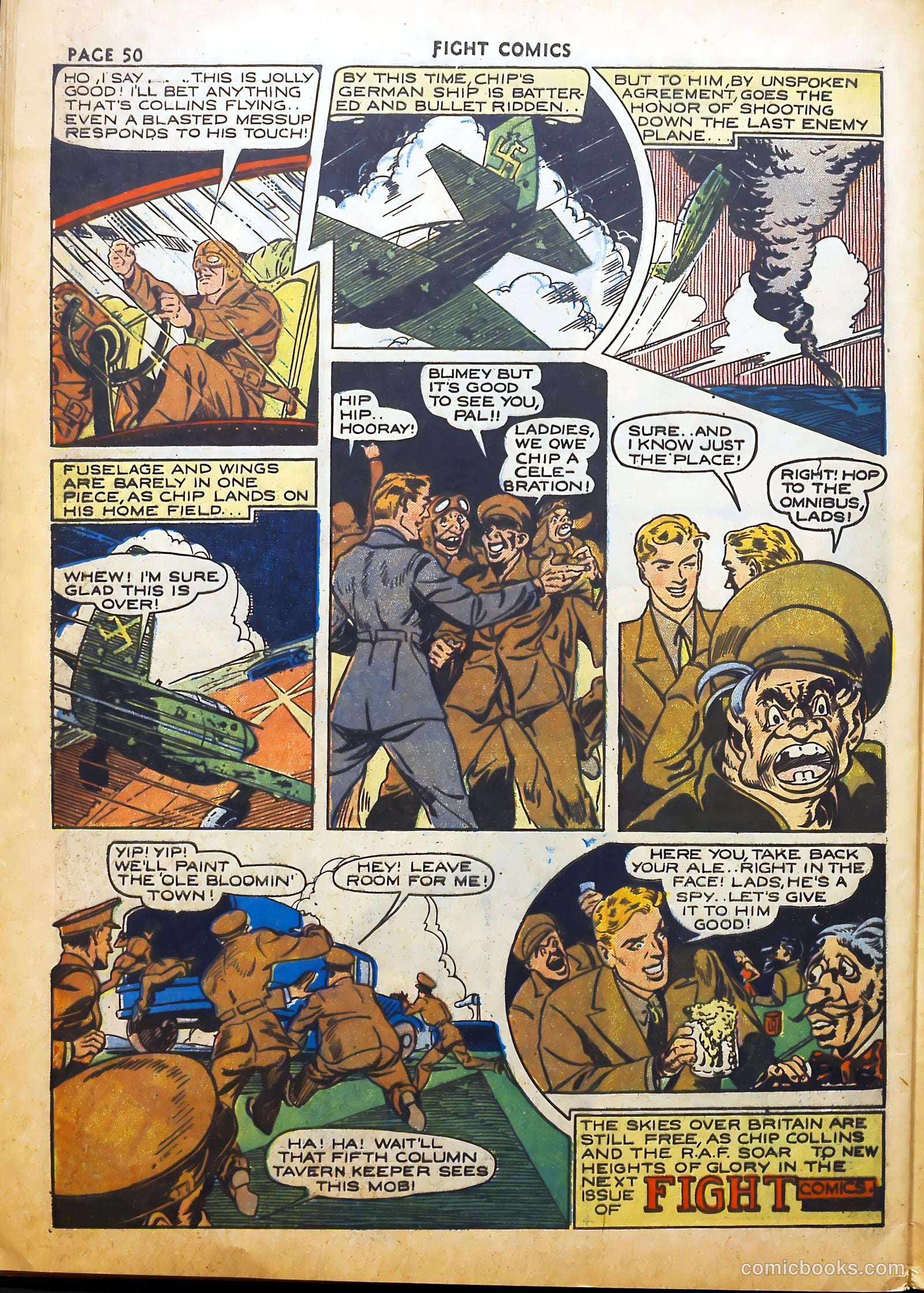 Fight Comics #18 (1942) — page 57 of 73
