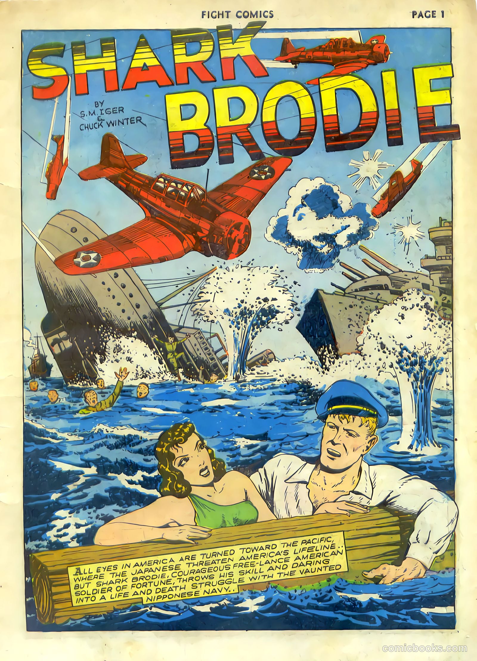 Fight Comics #19 (1942) — page 3 of 68