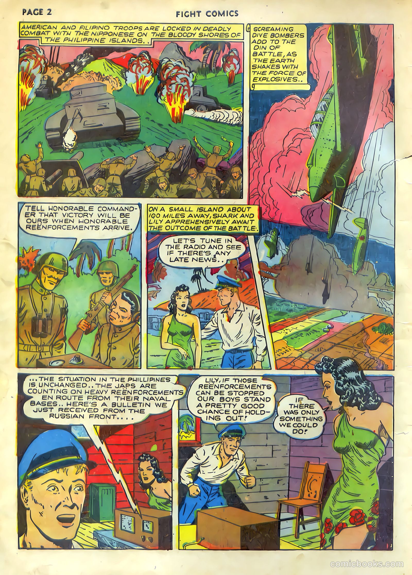 Fight Comics #19 (1942) — page 4 of 68