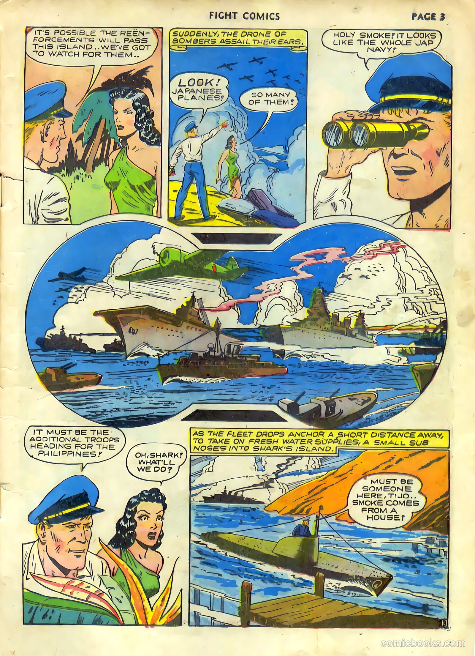 Fight Comics #19 (1942) — page 5 of 68