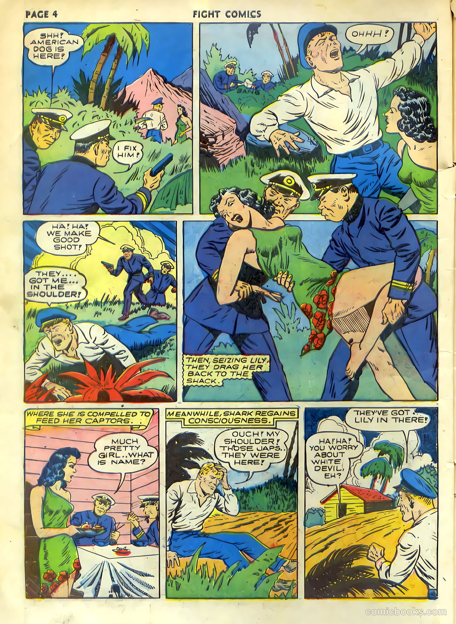 Fight Comics #19 (1942) — page 6 of 68