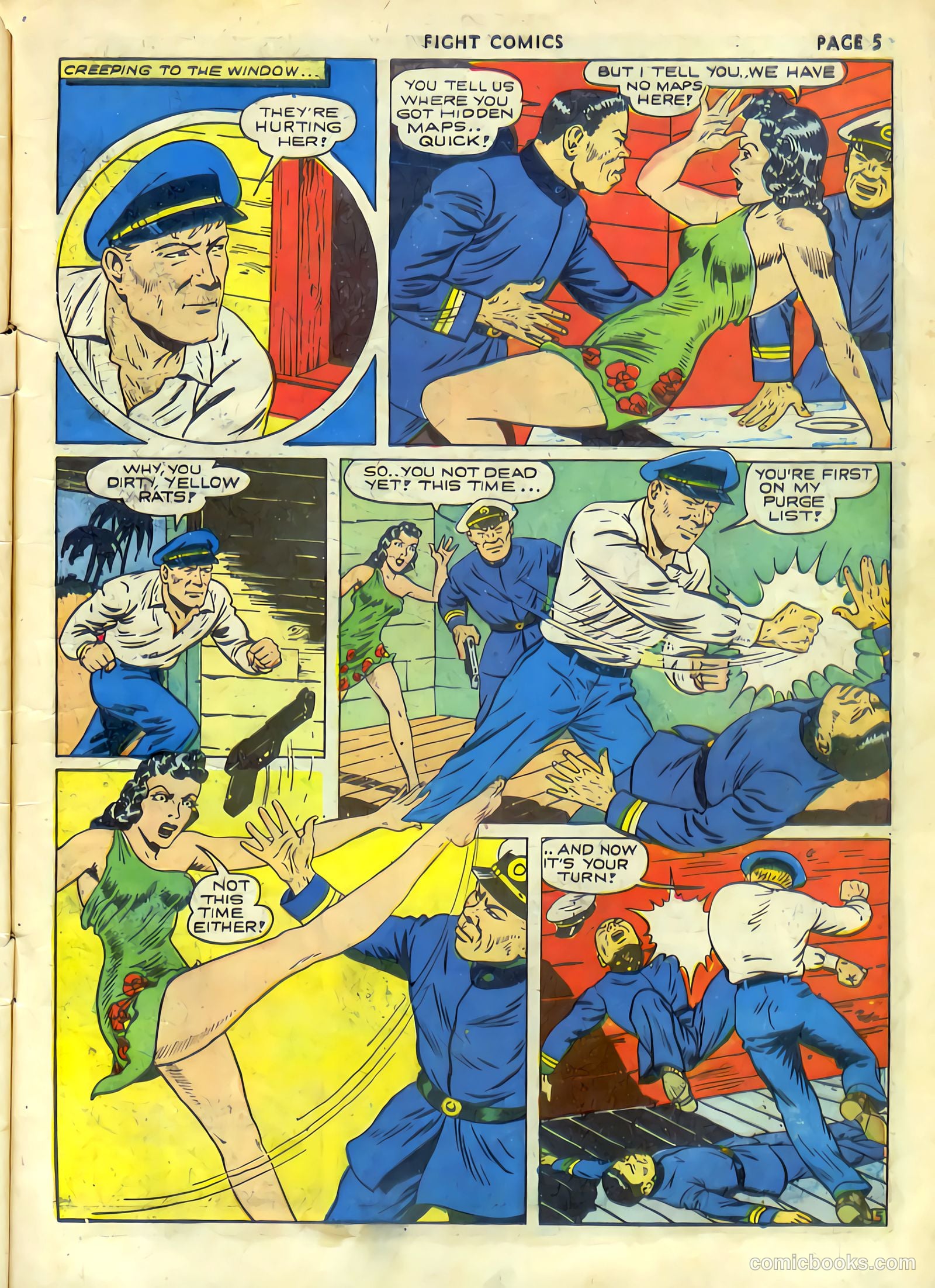 Fight Comics #19 (1942) — page 7 of 68