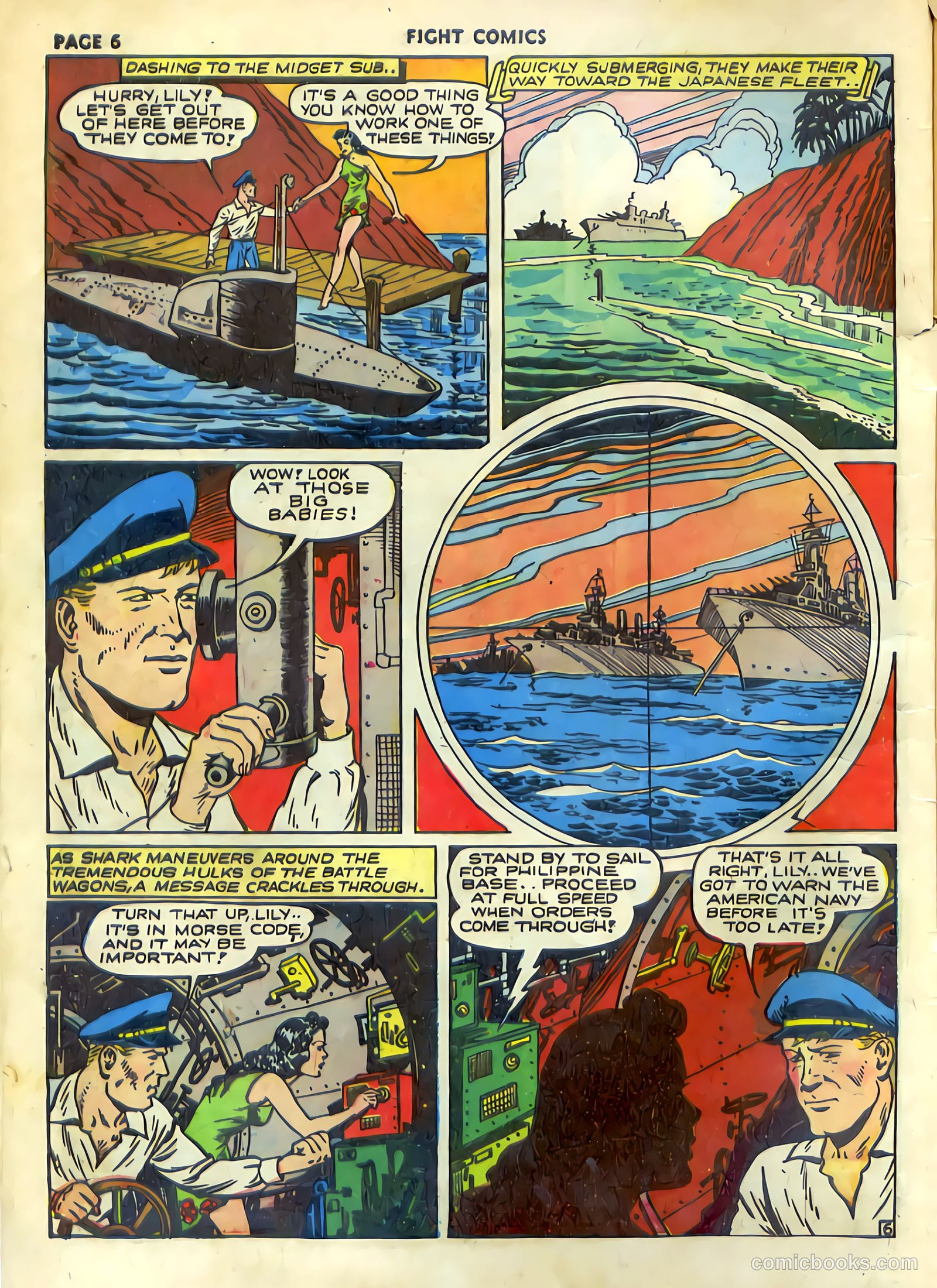 Fight Comics #19 (1942) — page 8 of 68