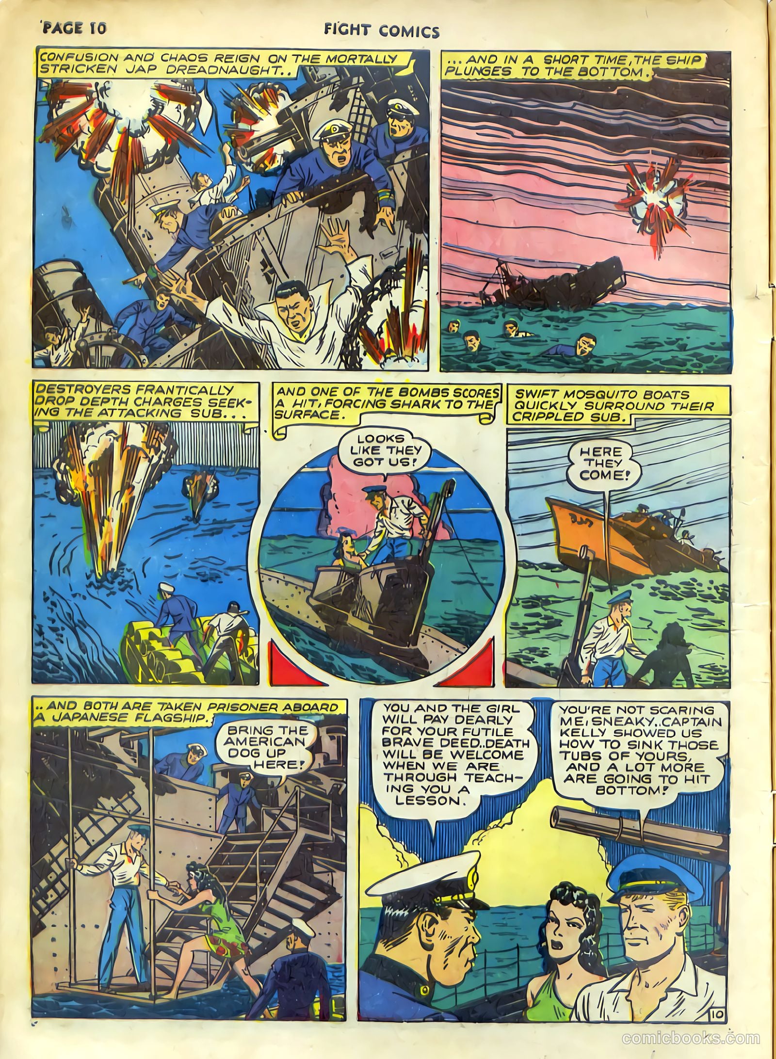 Fight Comics #19 (1942) — page 12 of 68