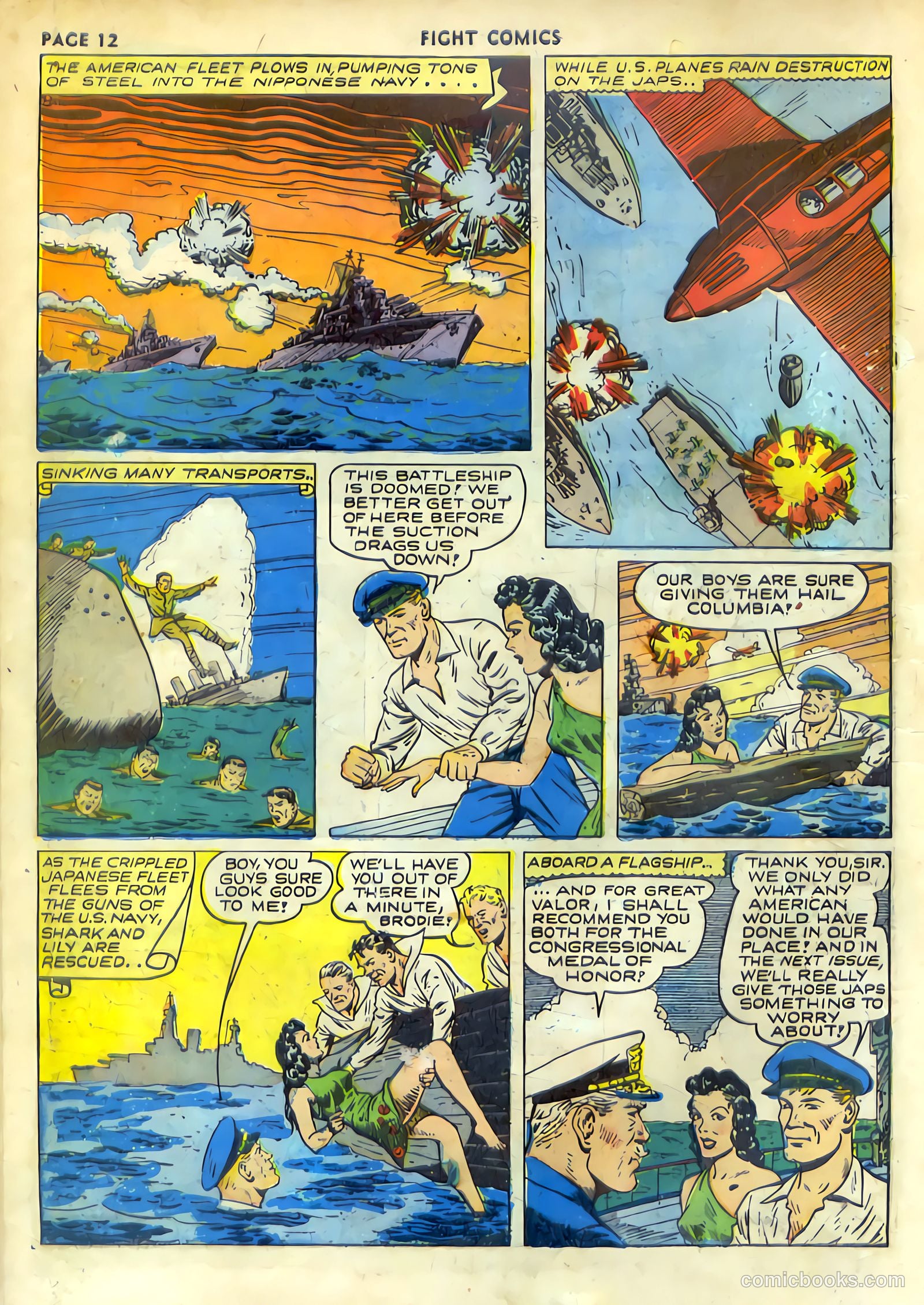 Fight Comics #19 (1942) — page 14 of 68