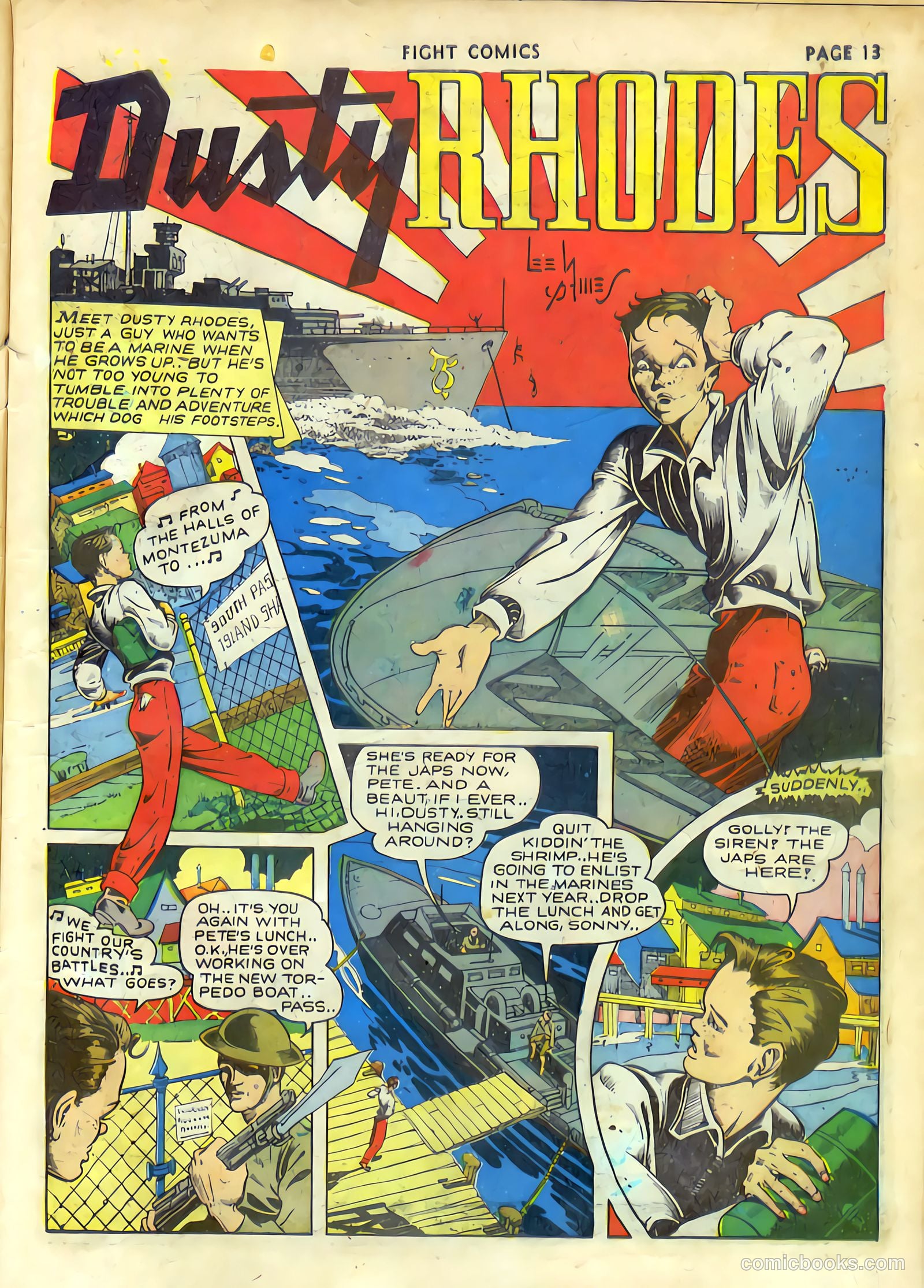 Fight Comics #19 (1942) — page 15 of 68