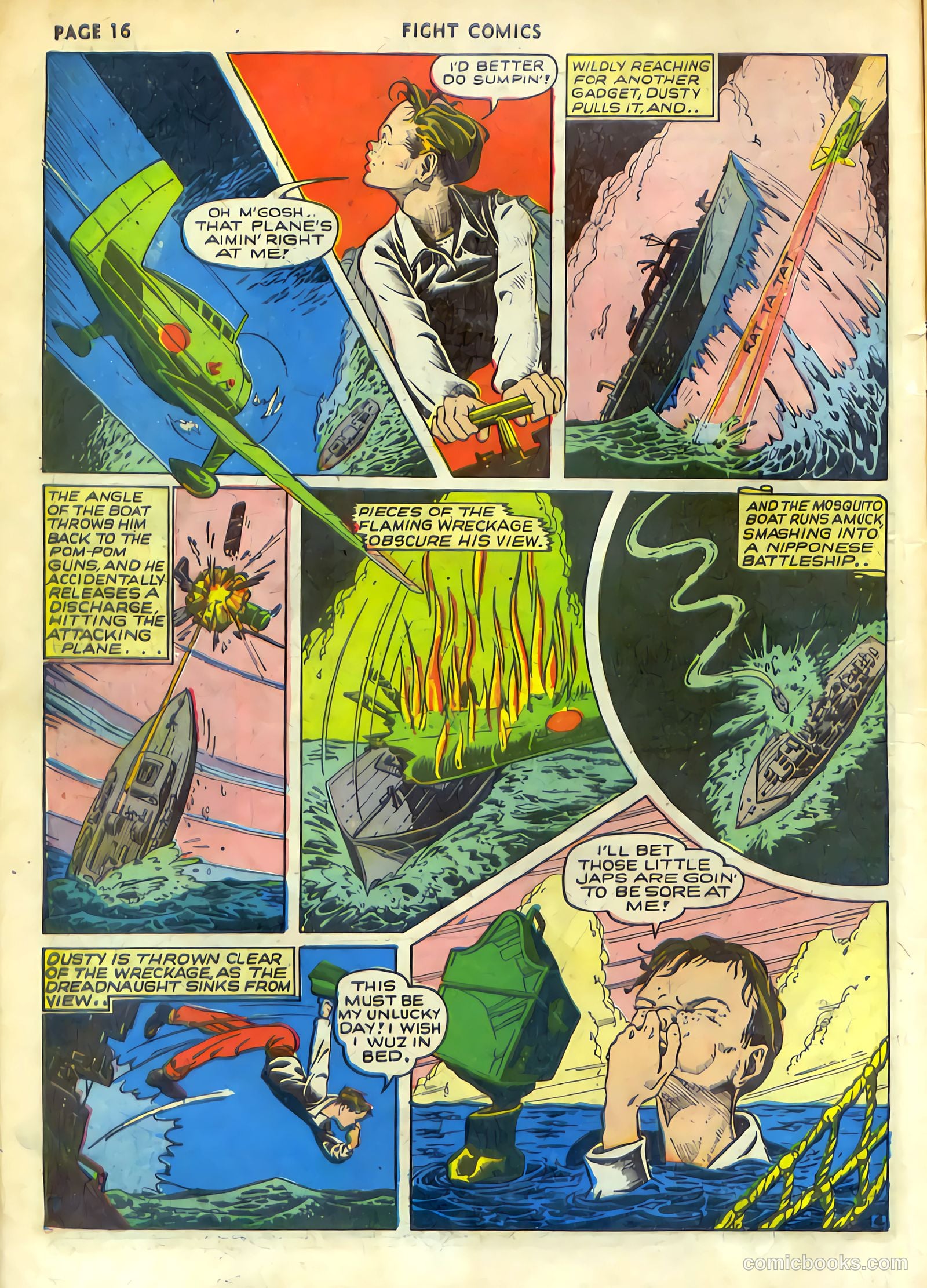 Fight Comics #19 (1942) — page 18 of 68