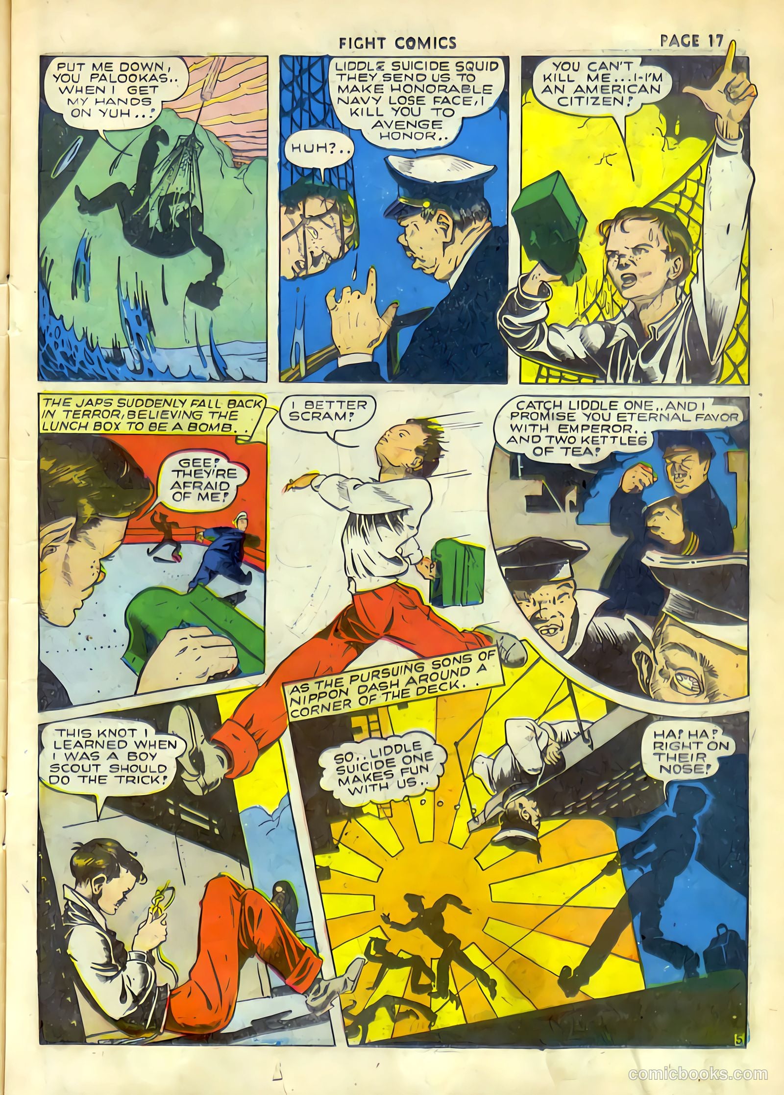 Fight Comics #19 (1942) — page 19 of 68