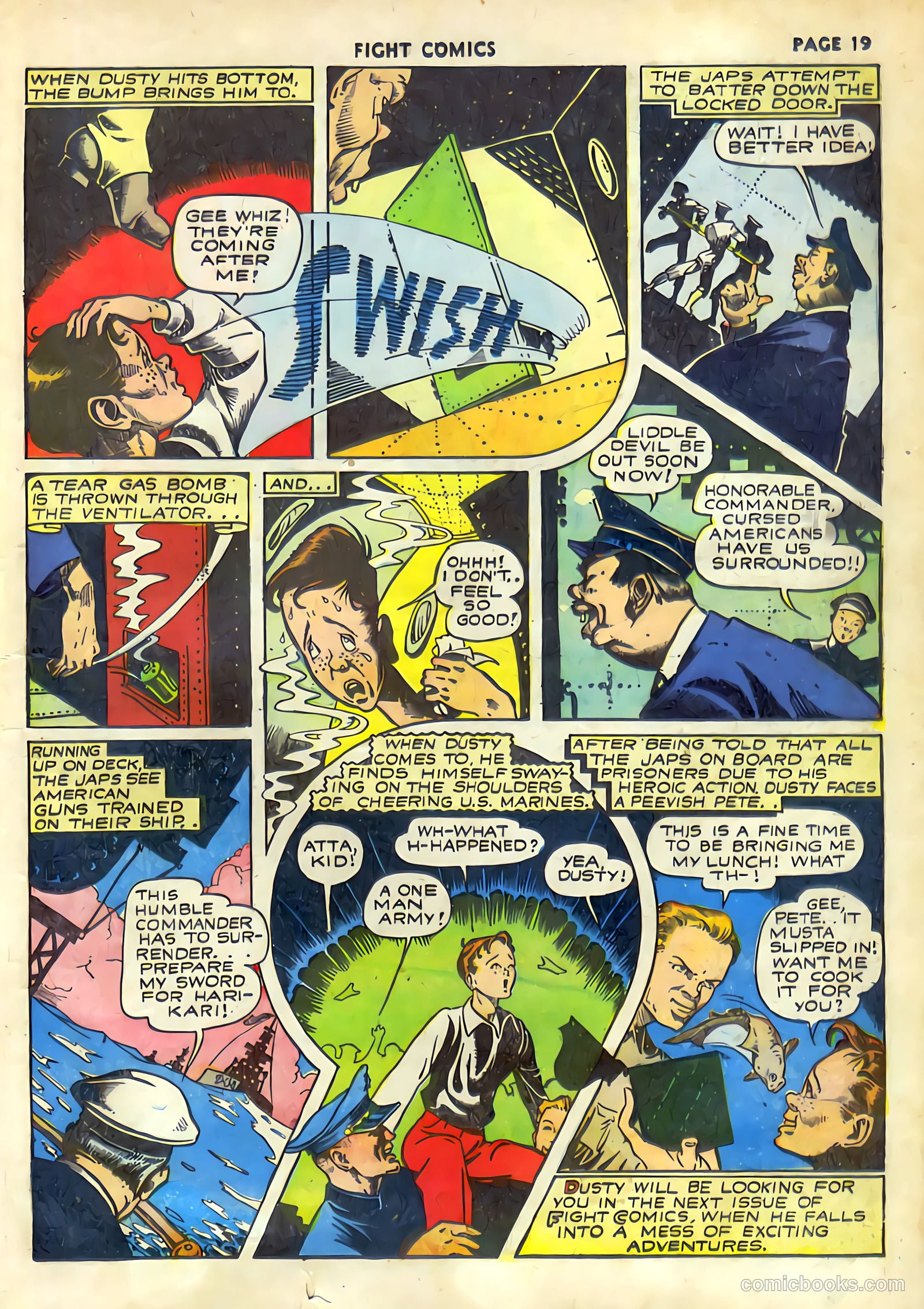 Fight Comics #19 (1942) — page 21 of 68