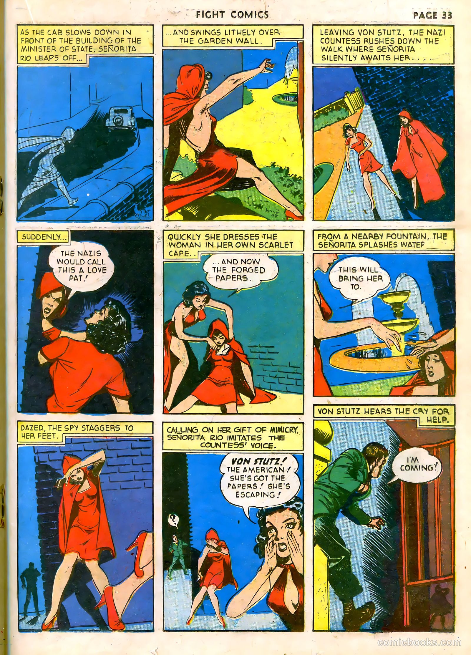 Fight Comics #19 (1942) — page 35 of 68