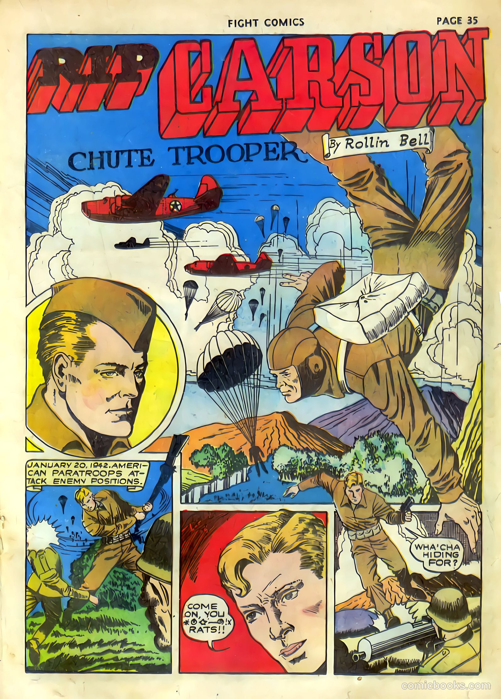 Fight Comics #19 (1942) — page 37 of 68