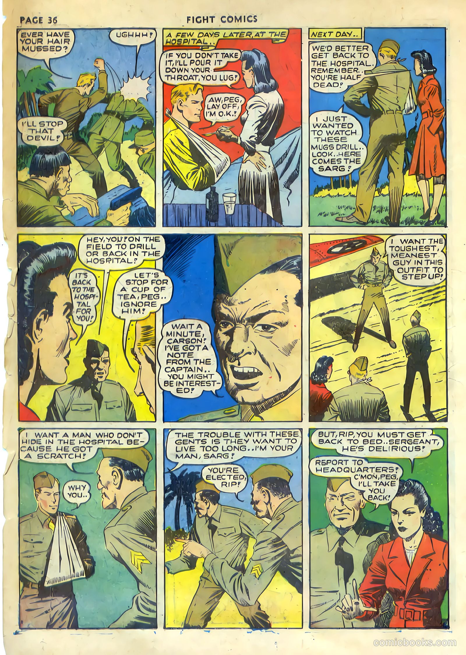 Fight Comics #19 (1942) — page 38 of 68