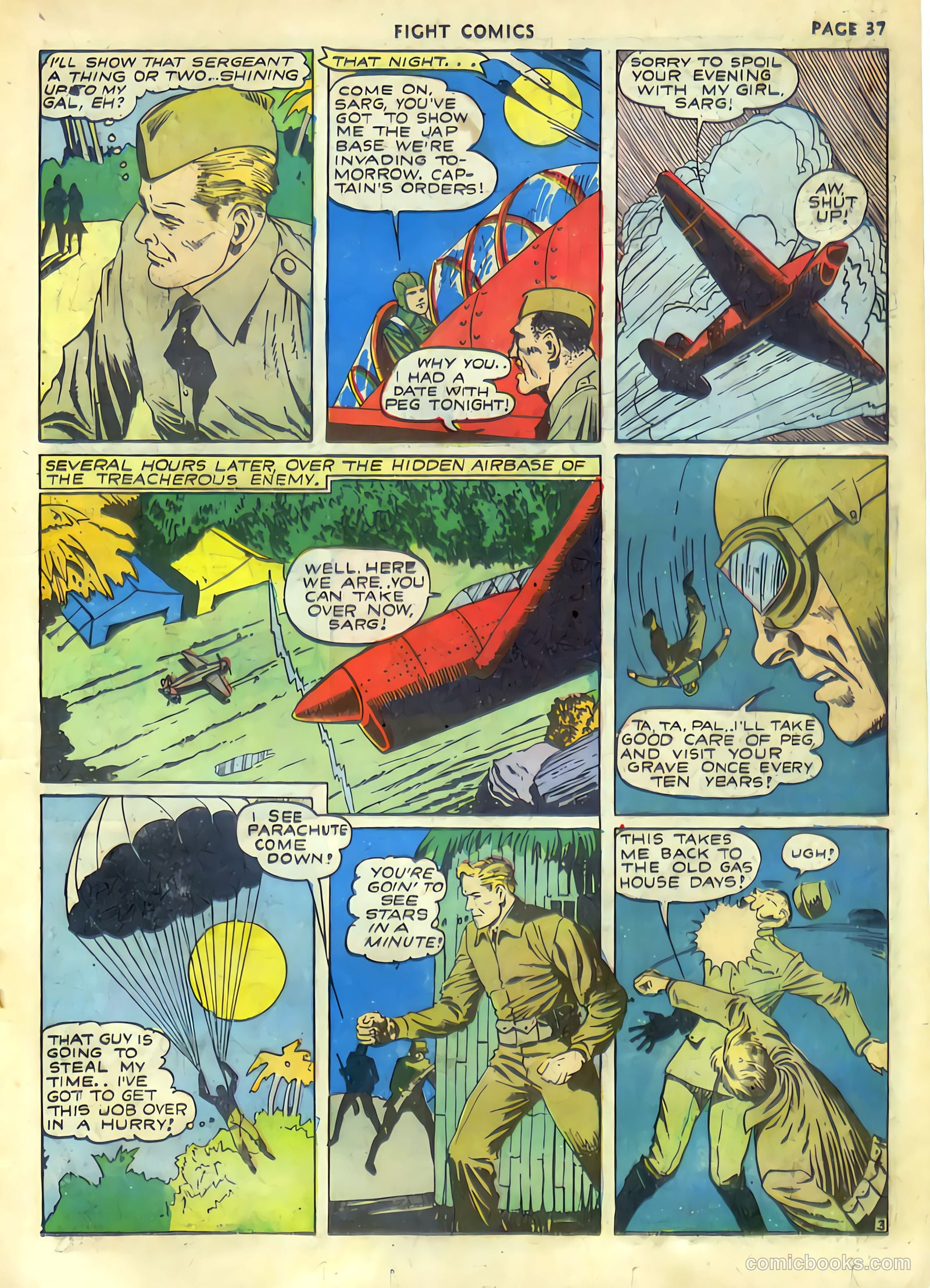 Fight Comics #19 (1942) — page 39 of 68