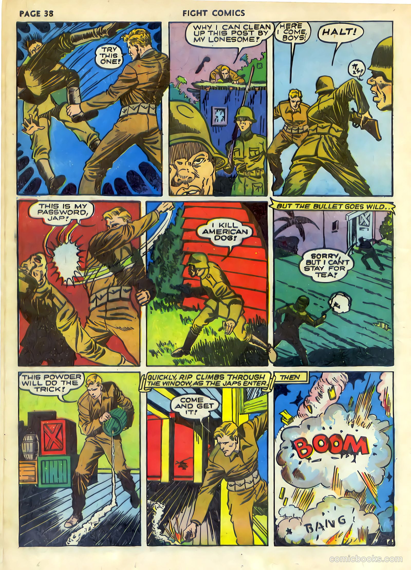 Fight Comics #19 (1942) — page 40 of 68
