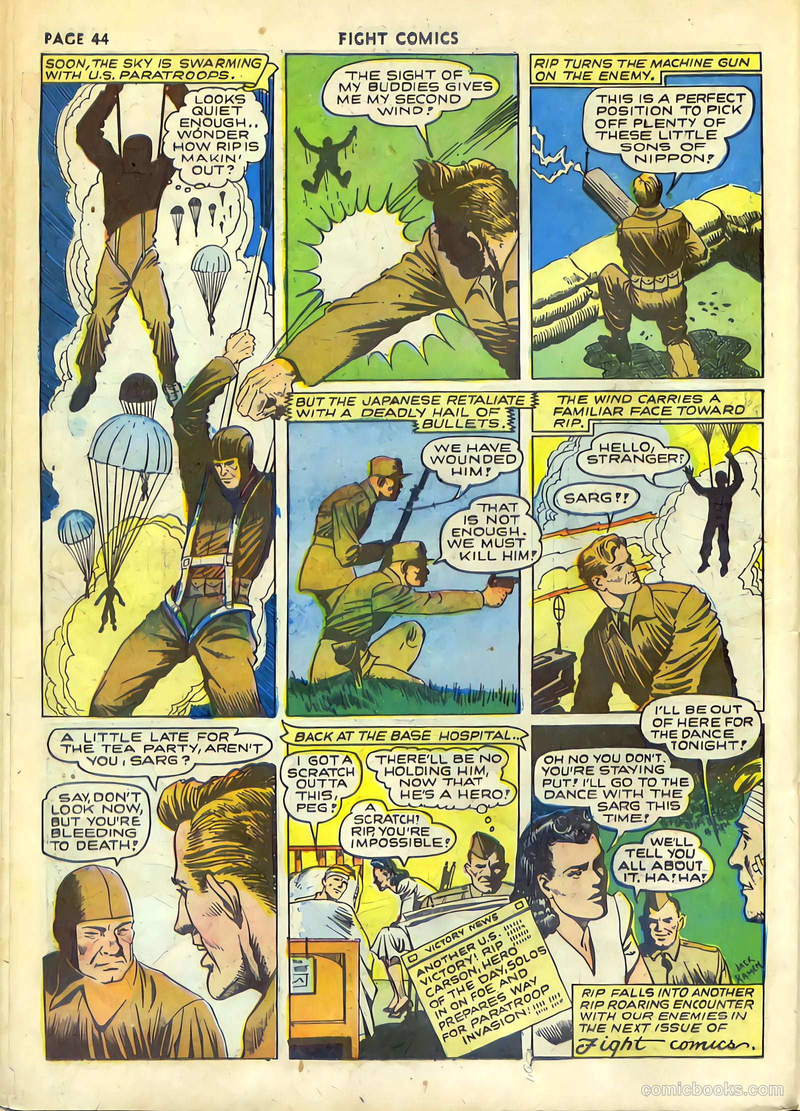 Fight Comics #19 (1942) — page 46 of 68