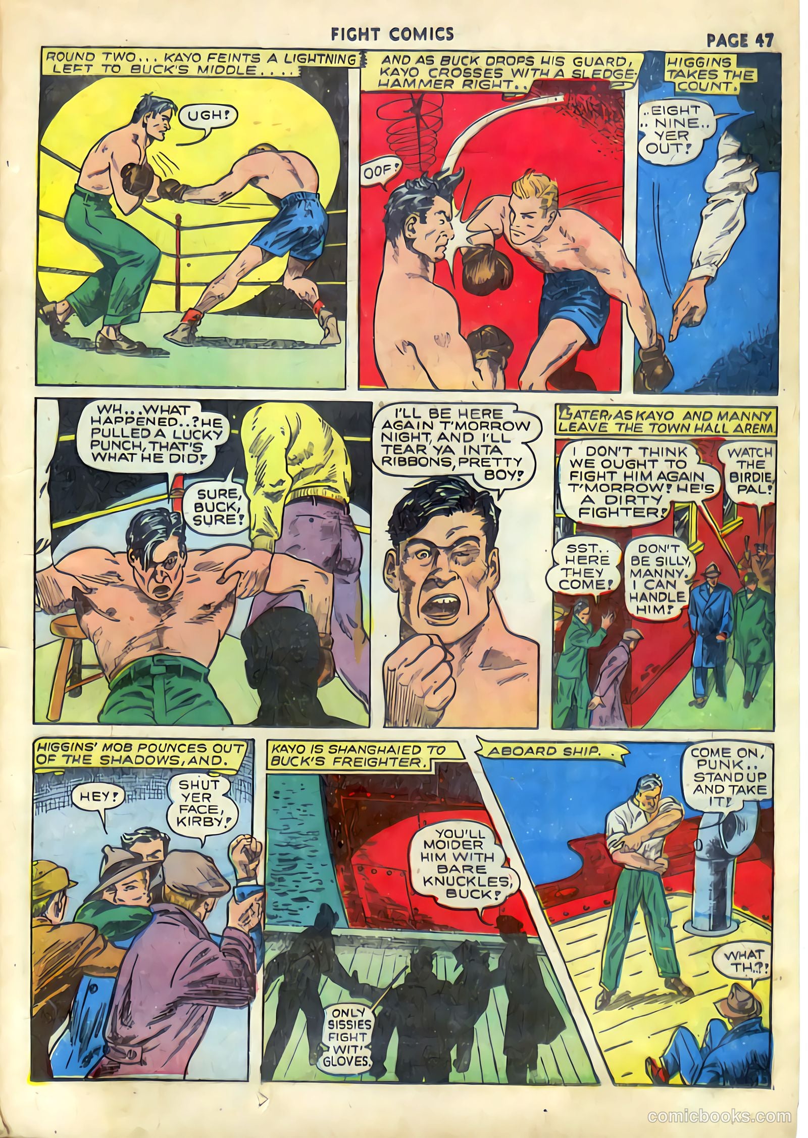 Fight Comics #19 (1942) — page 49 of 68