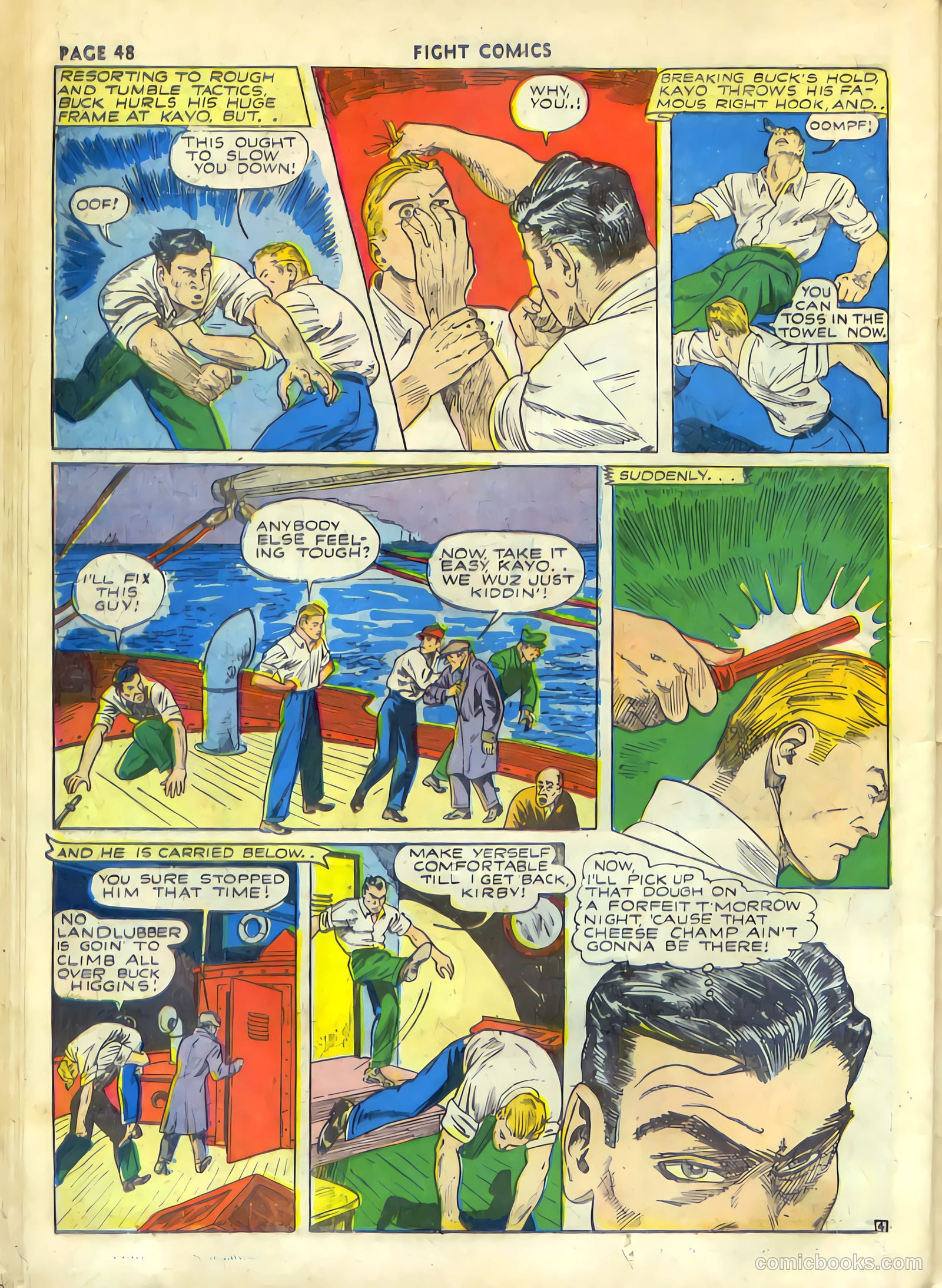 Fight Comics #19 (1942) — page 50 of 68