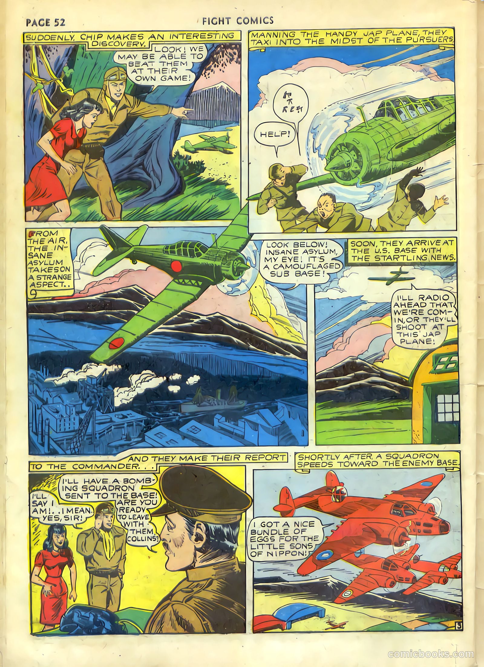 Fight Comics #19 (1942) — page 54 of 68