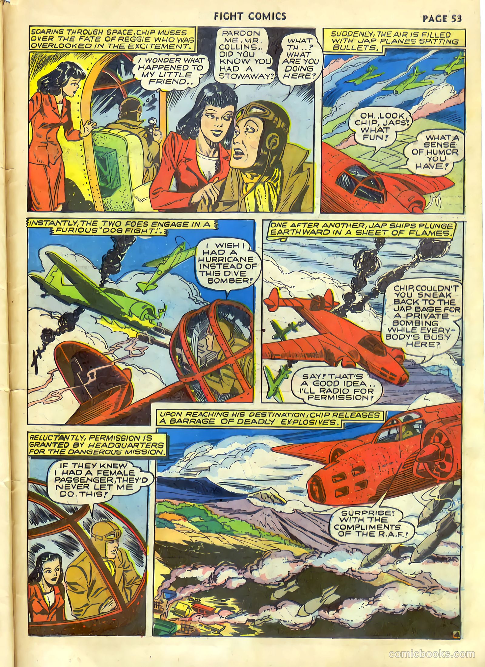Fight Comics #19 (1942) — page 55 of 68