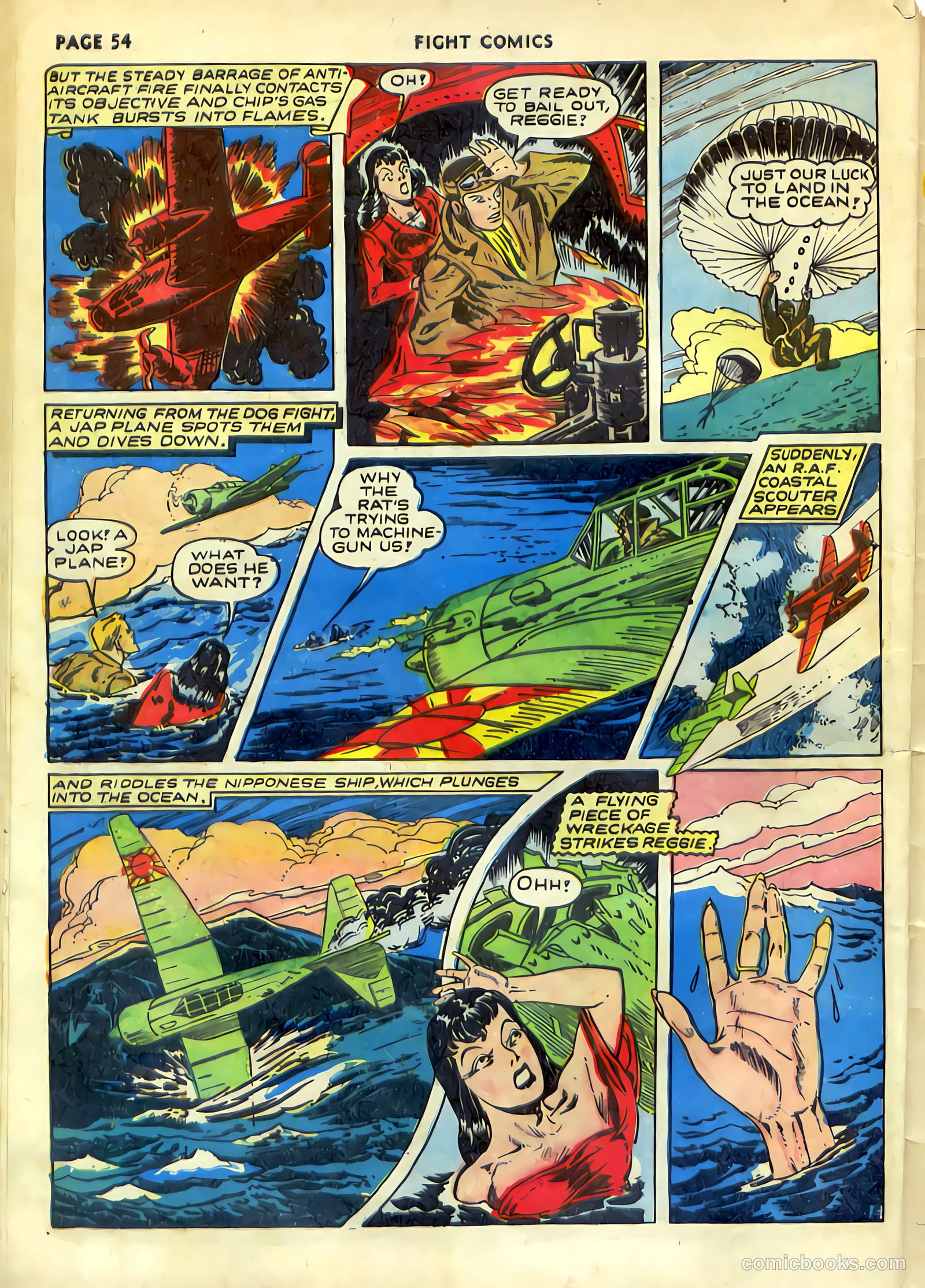 Fight Comics #19 (1942) — page 56 of 68