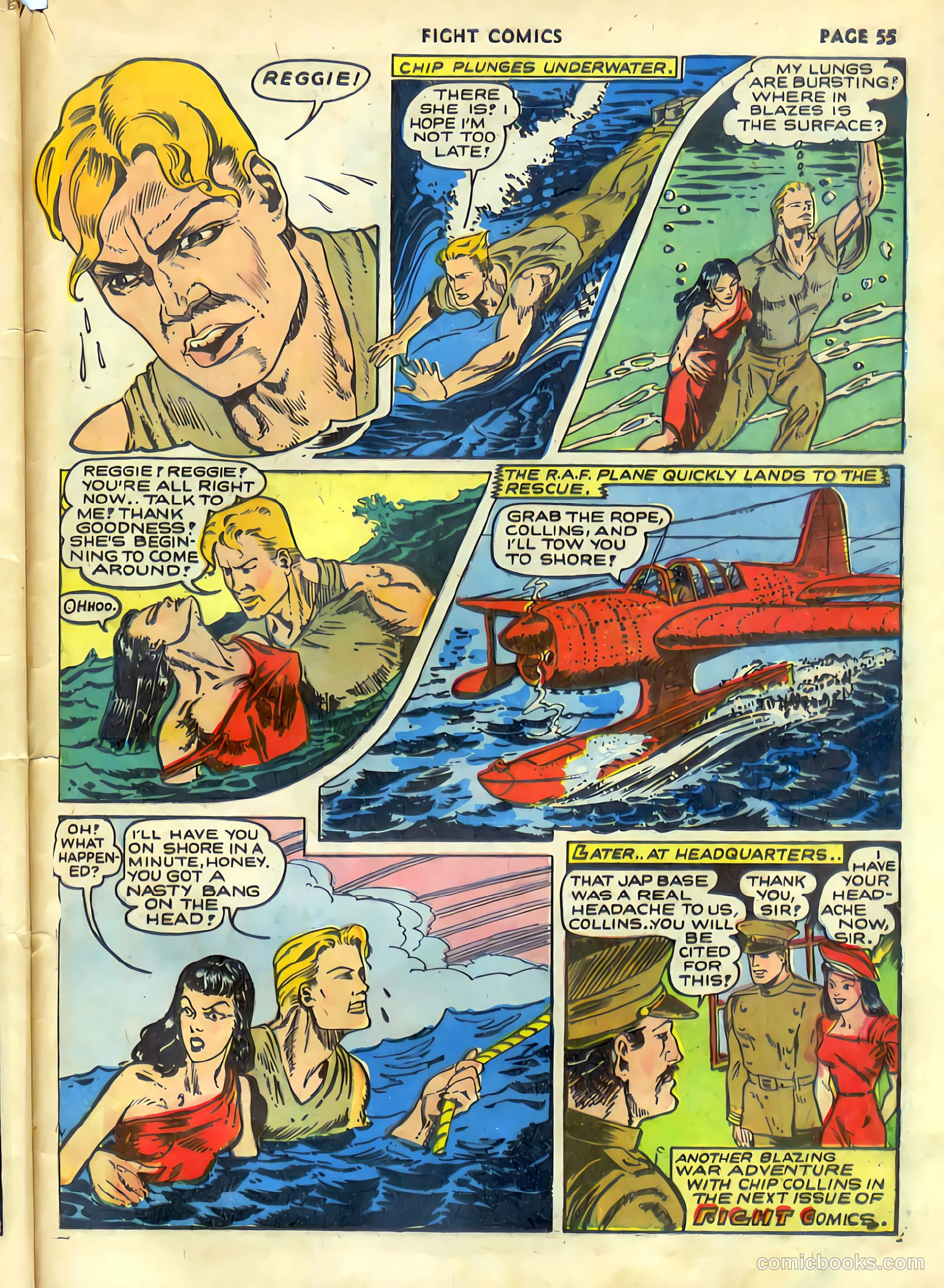 Fight Comics #19 (1942) — page 57 of 68