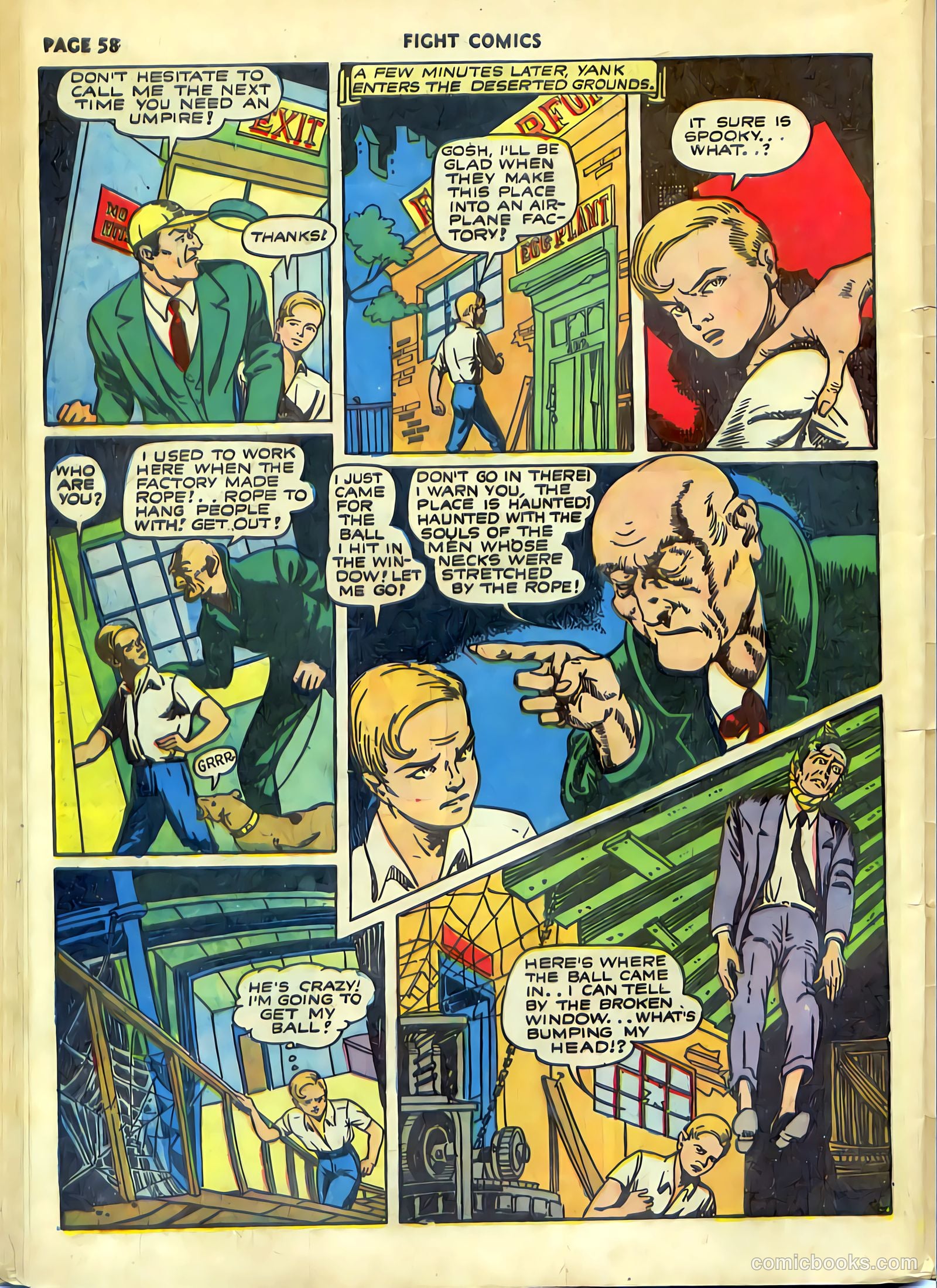 Fight Comics #19 (1942) — page 60 of 68
