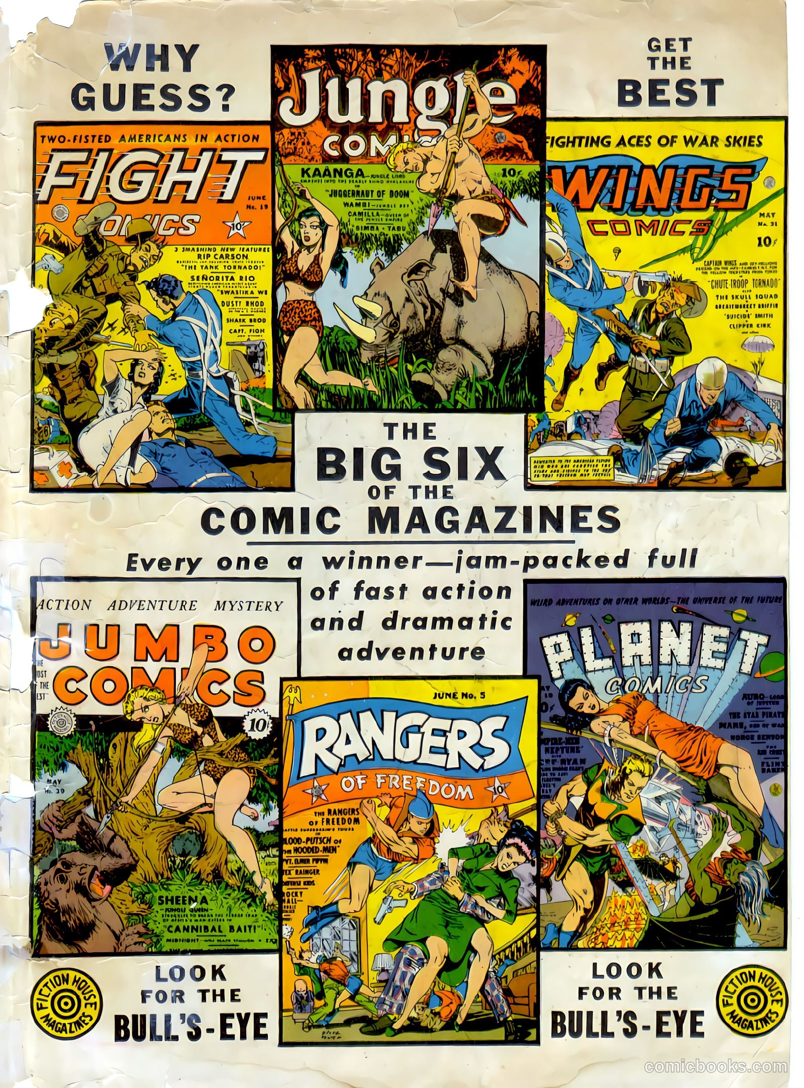 Fight Comics #19 (1942) — page 67 of 68