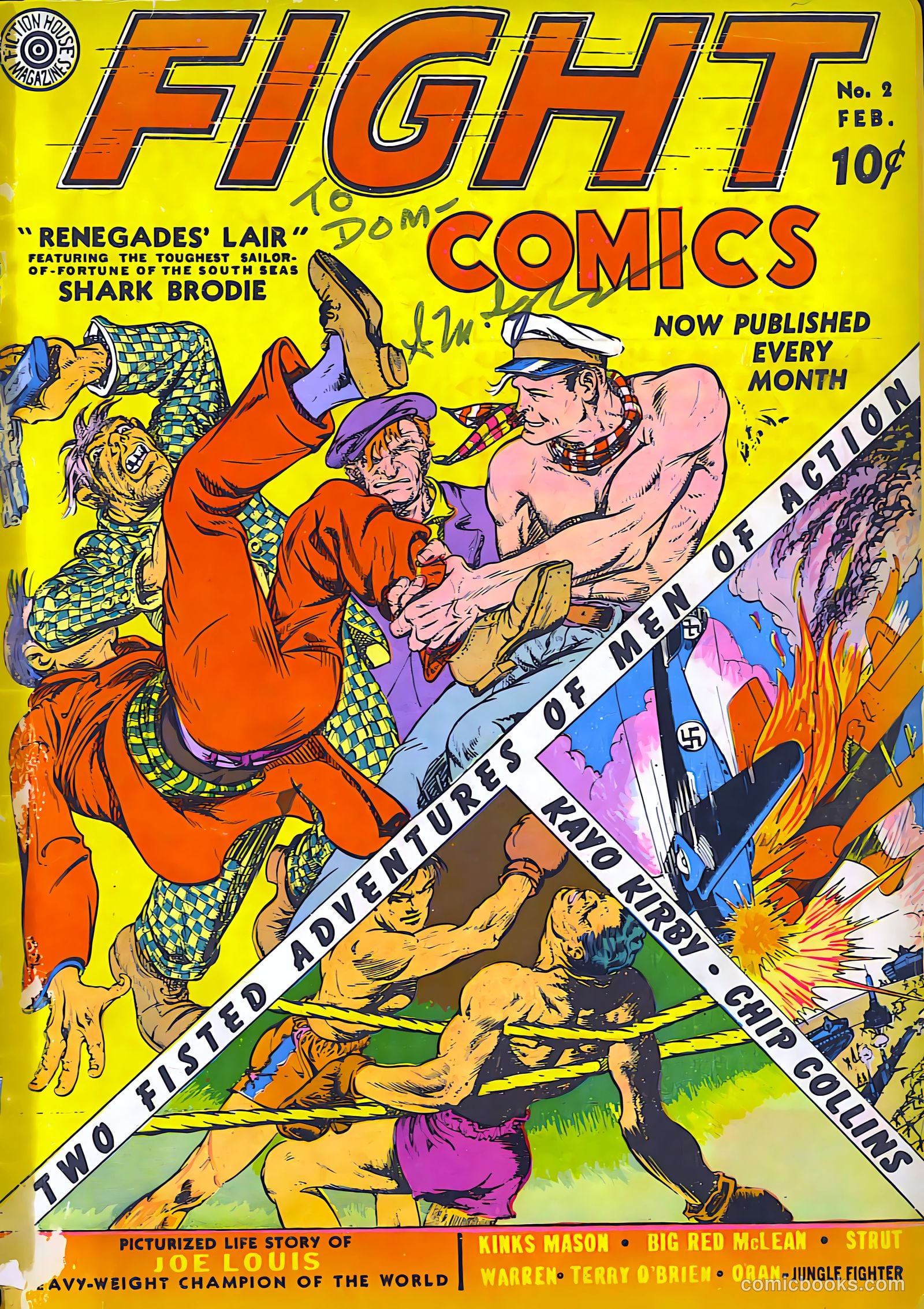 Fight Comics #2 (1940) — page 2 of 69
