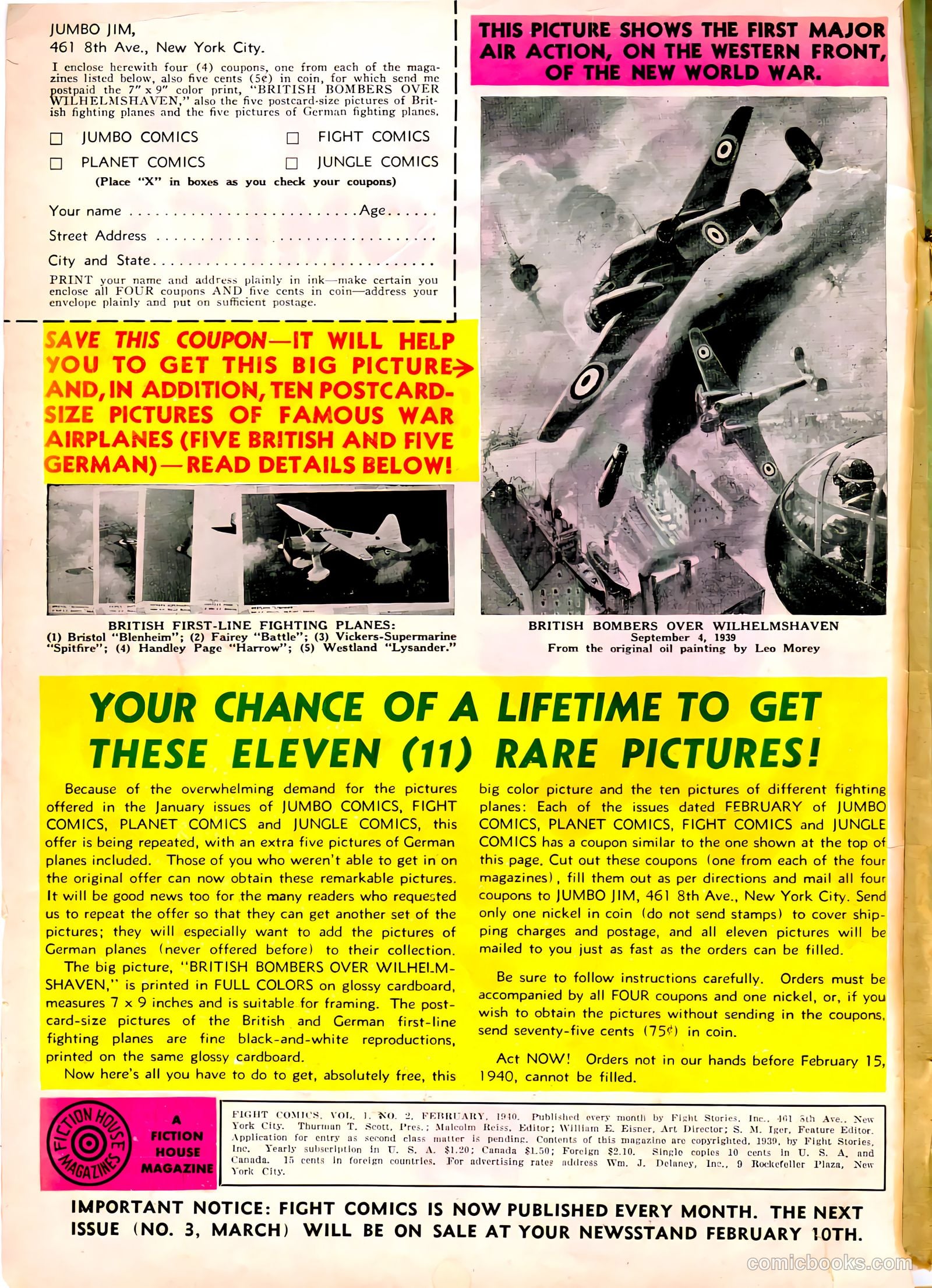 Fight Comics #2 (1940) — page 3 of 69