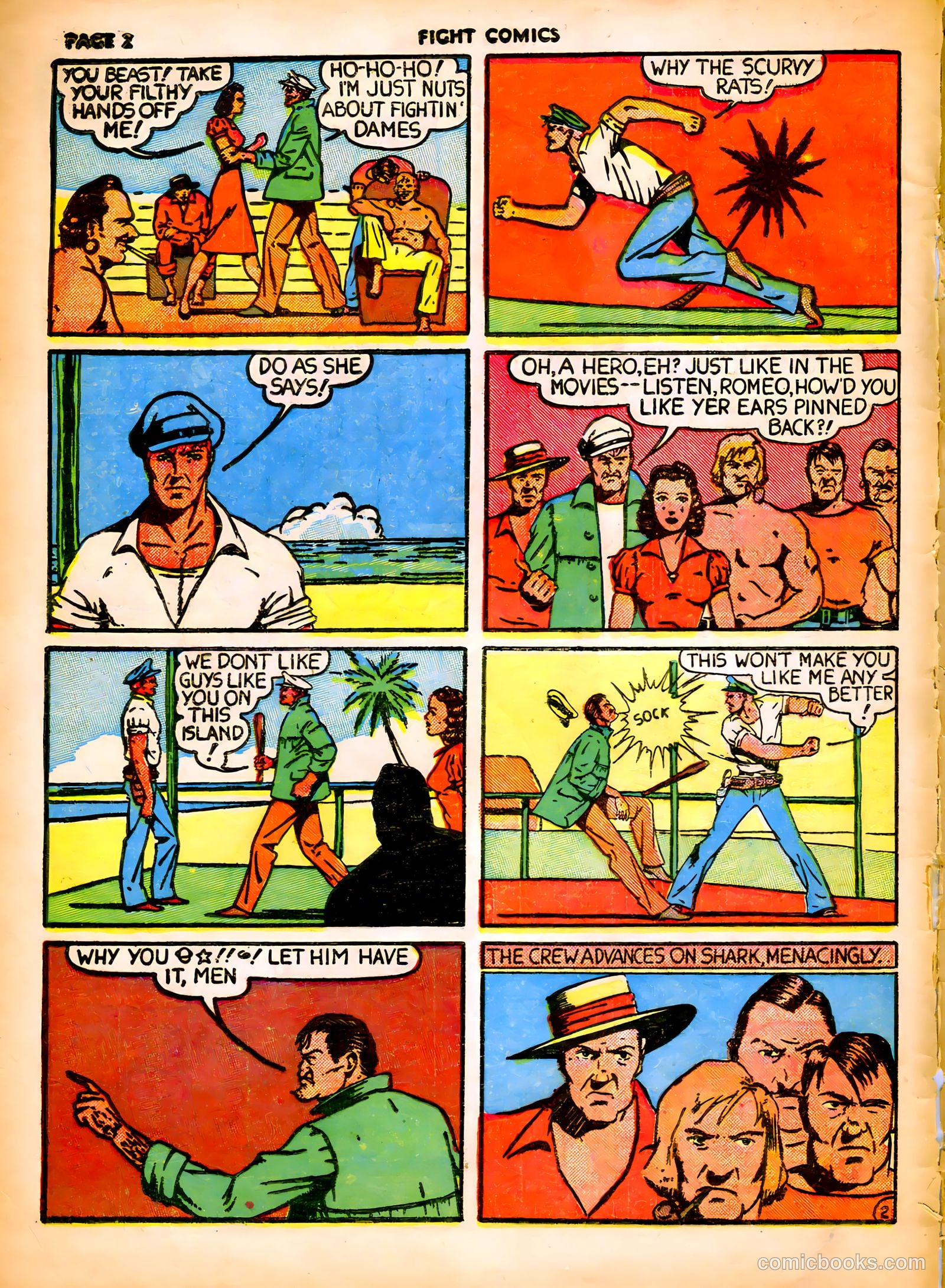 Fight Comics #2 (1940) — page 5 of 69