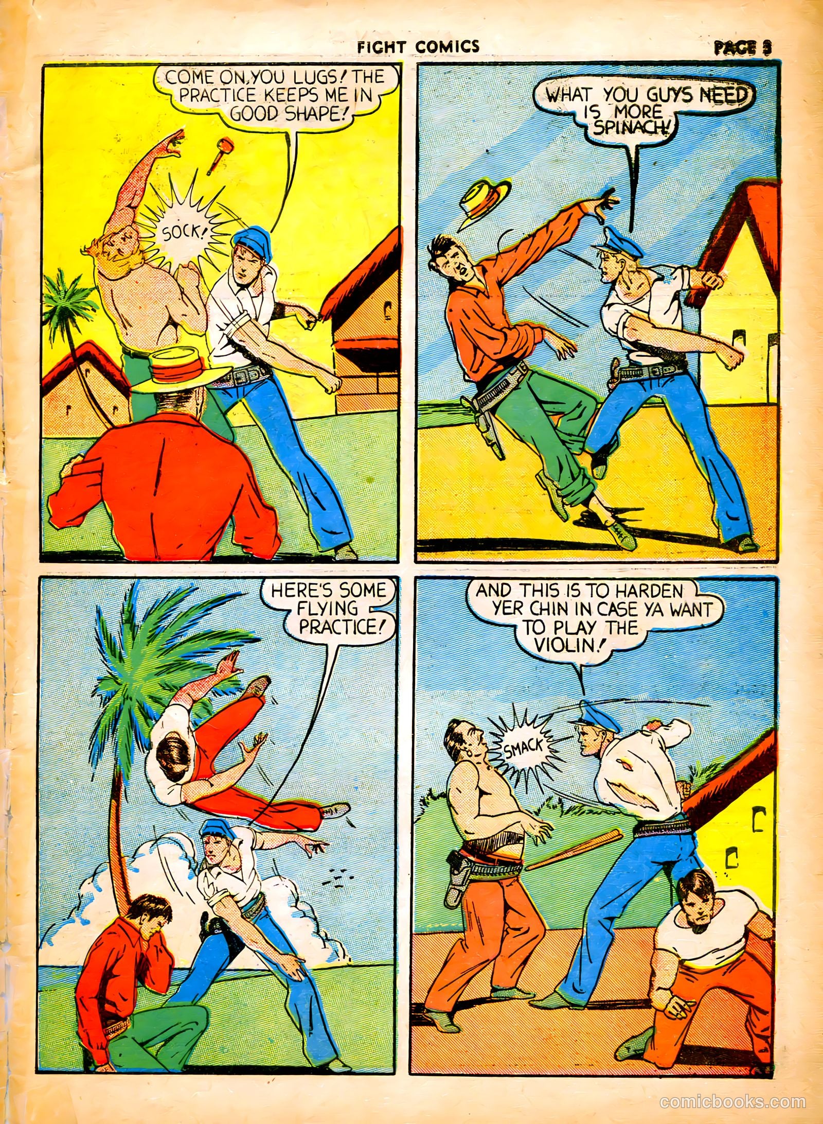 Fight Comics #2 (1940) — page 6 of 69