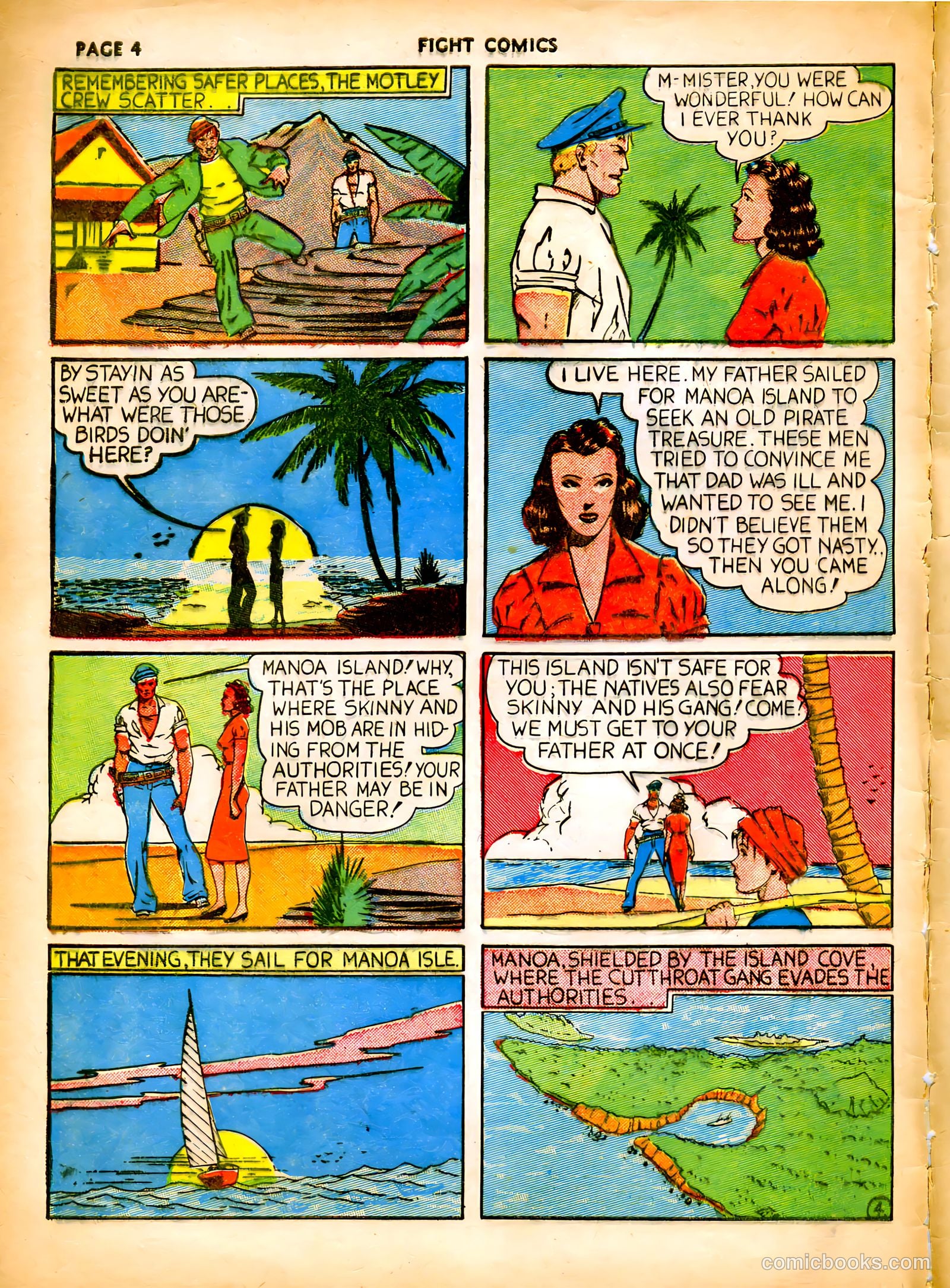 Fight Comics #2 (1940) — page 7 of 69