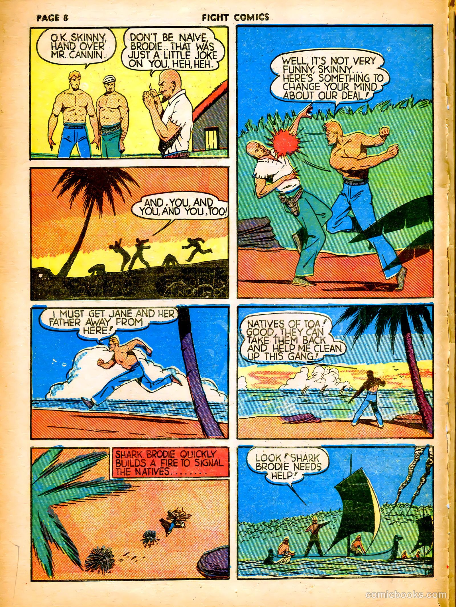 Fight Comics #2 (1940) — page 11 of 69