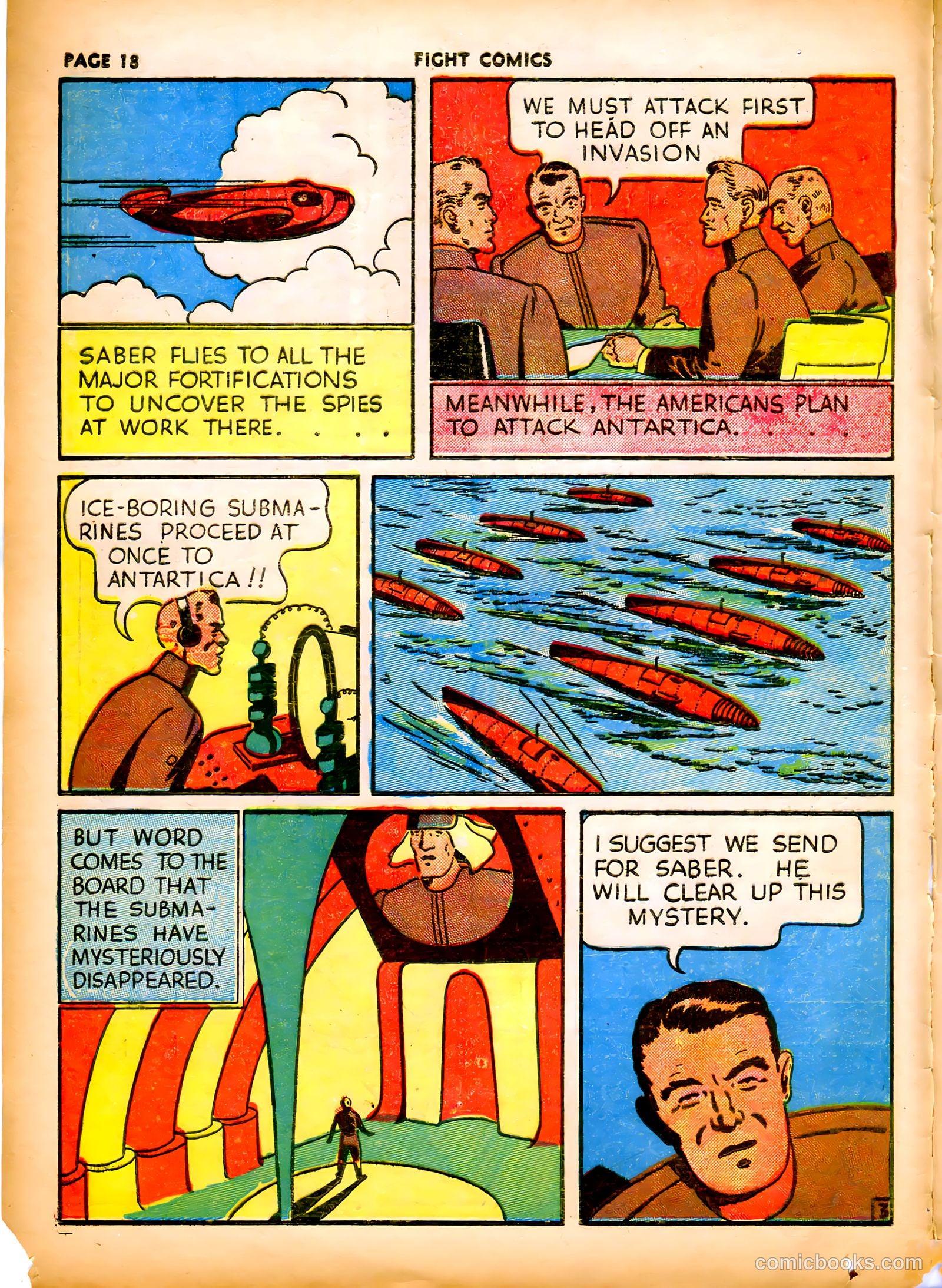Fight Comics #2 (1940) — page 21 of 69