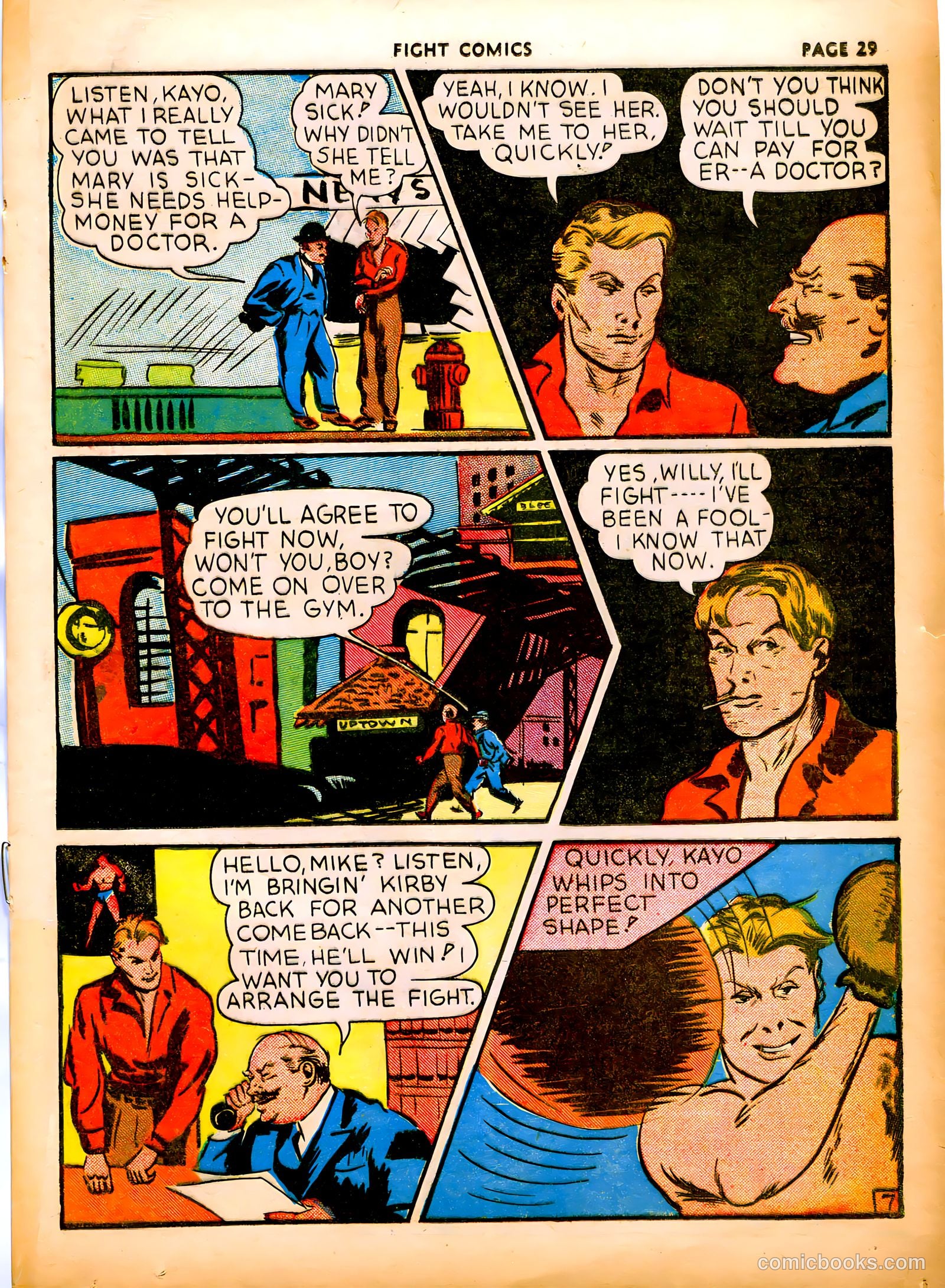 Fight Comics #2 (1940) — page 32 of 69