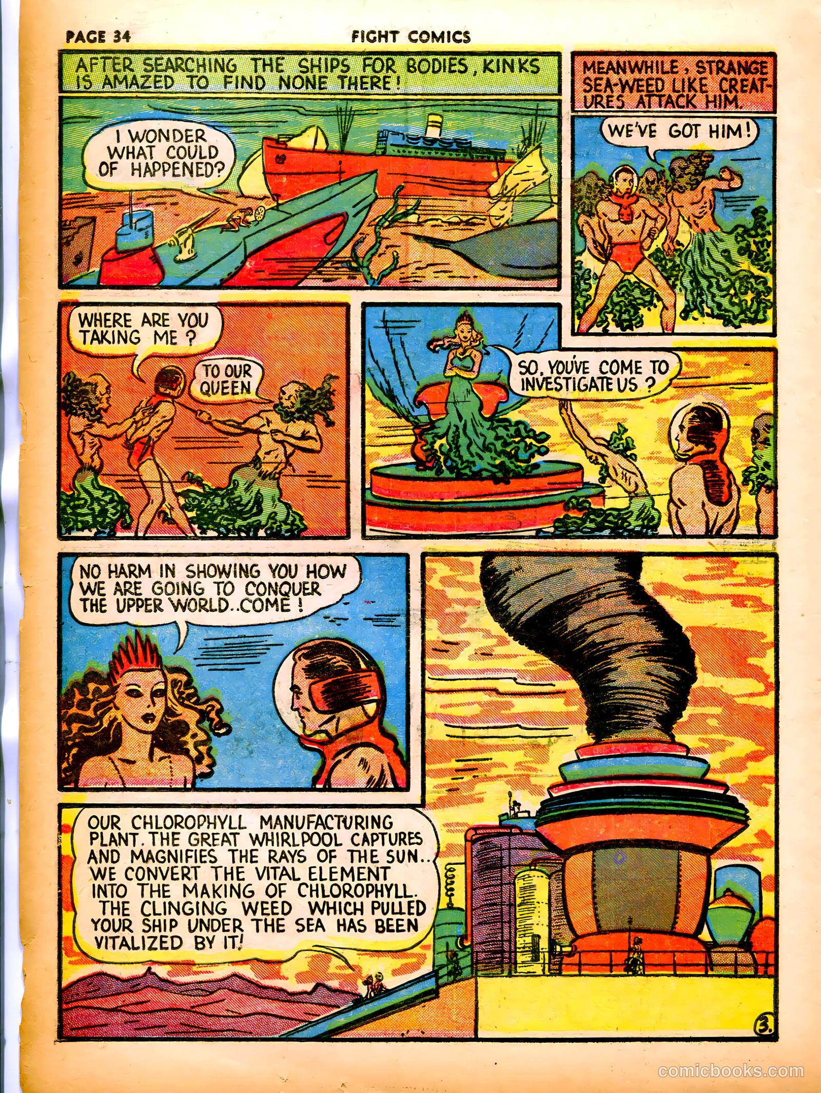 Fight Comics #2 (1940) — page 37 of 69