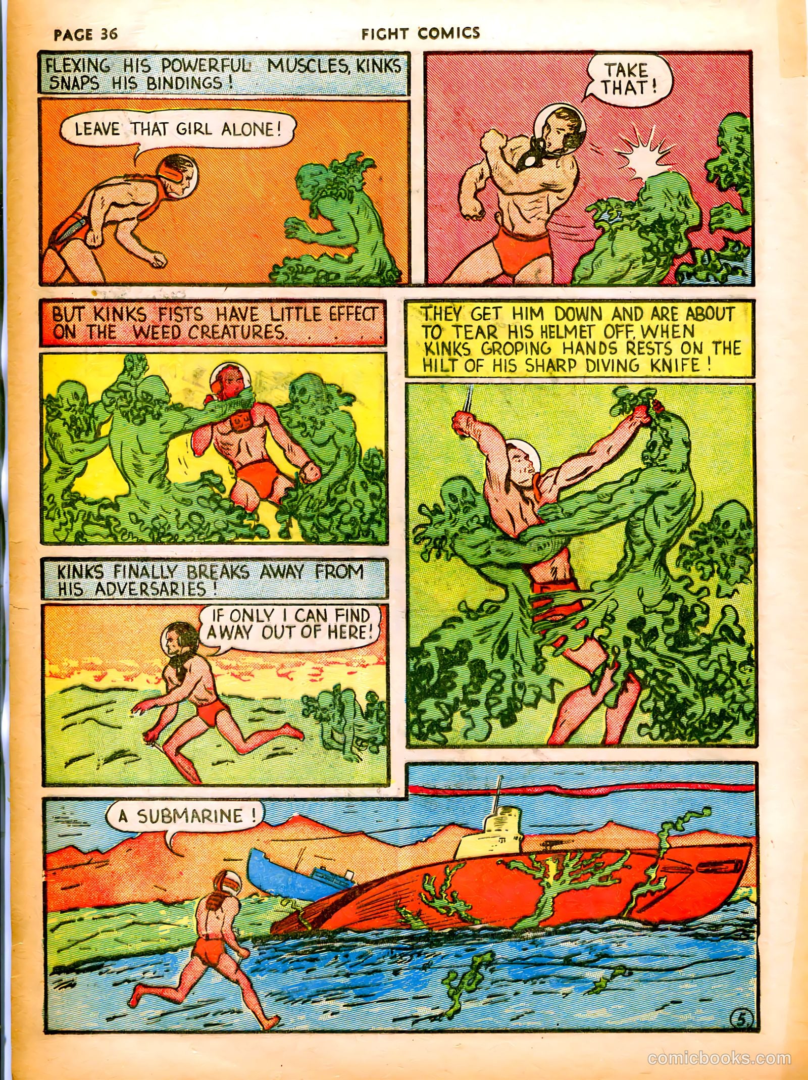 Fight Comics #2 (1940) — page 39 of 69