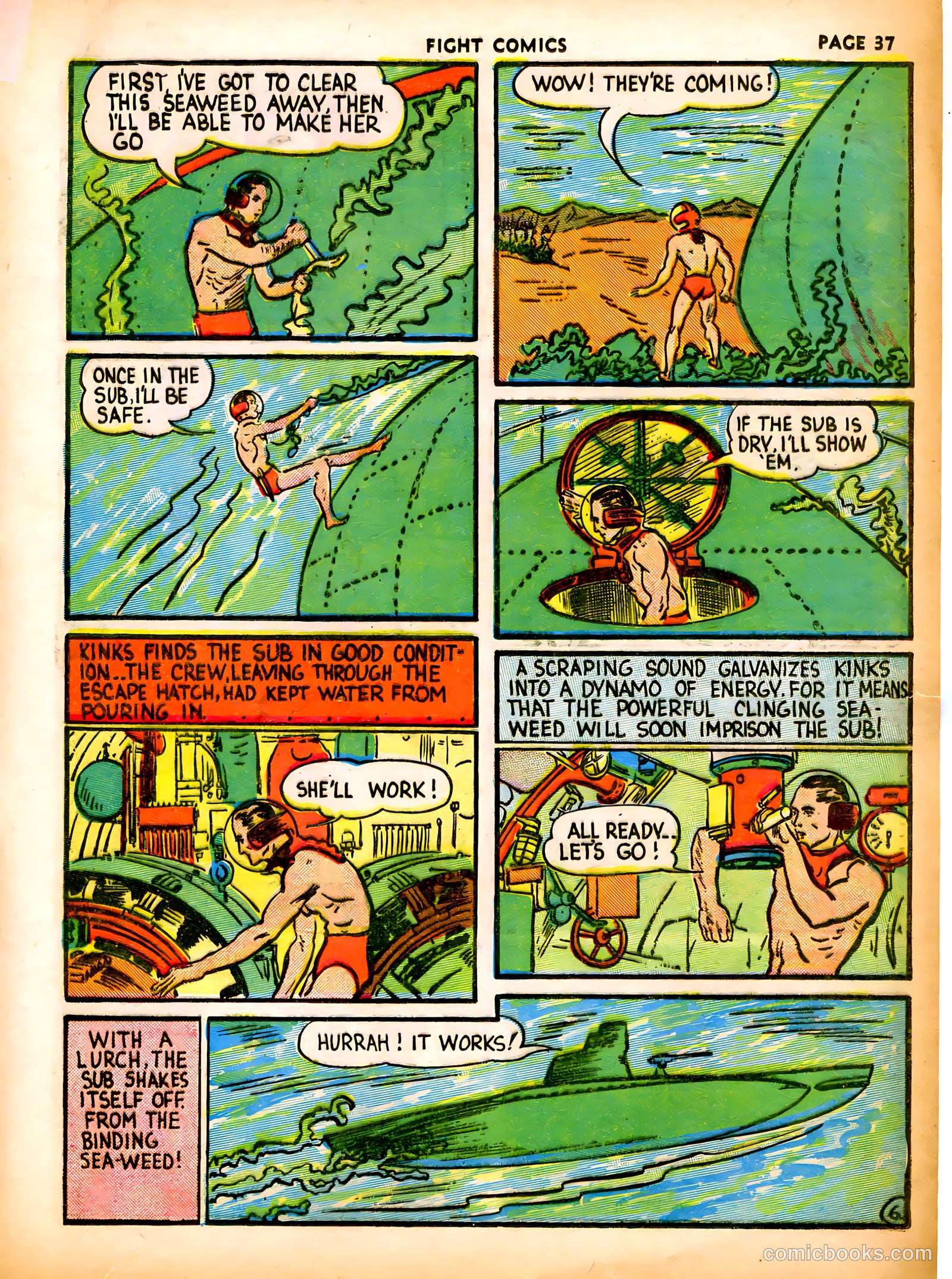 Fight Comics #2 (1940) — page 40 of 69