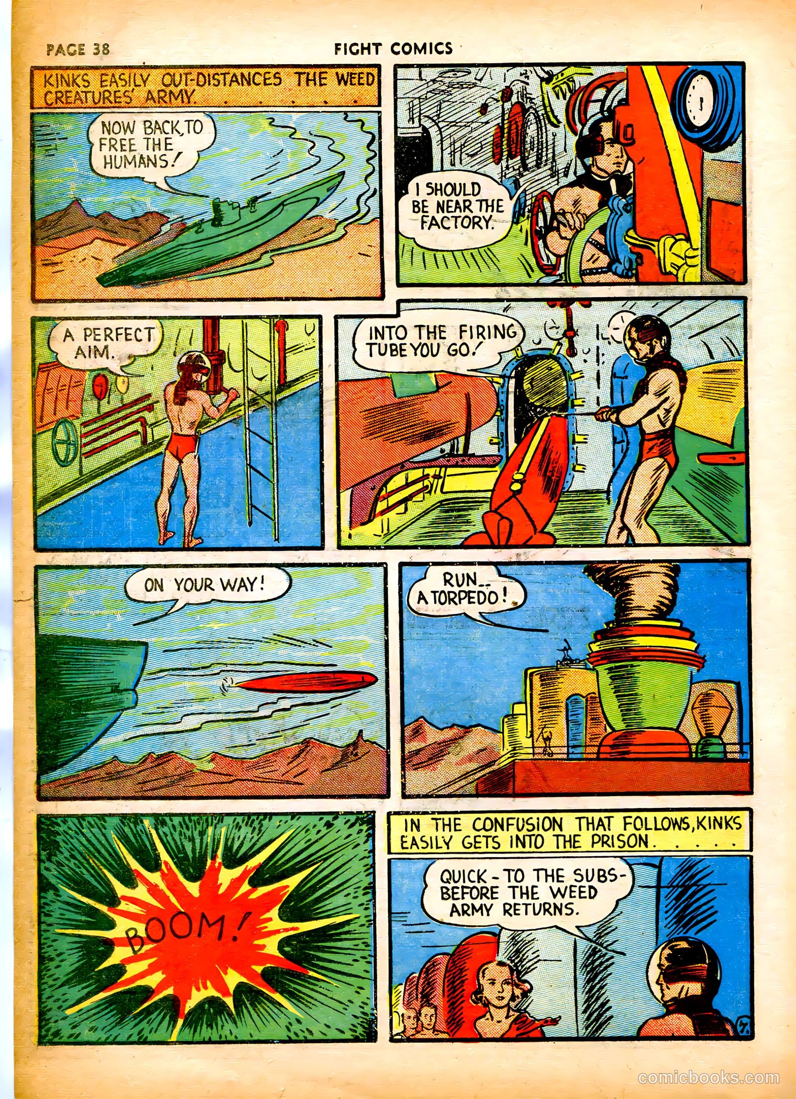 Fight Comics #2 (1940) — page 41 of 69