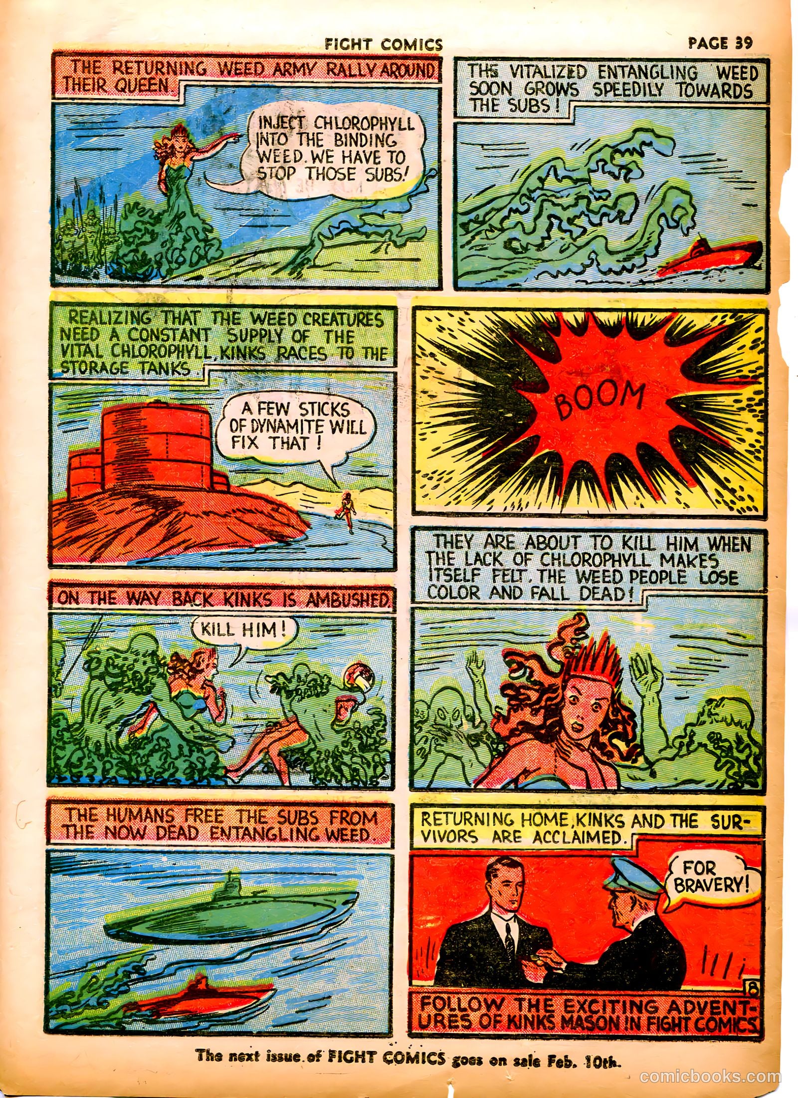Fight Comics #2 (1940) — page 42 of 69