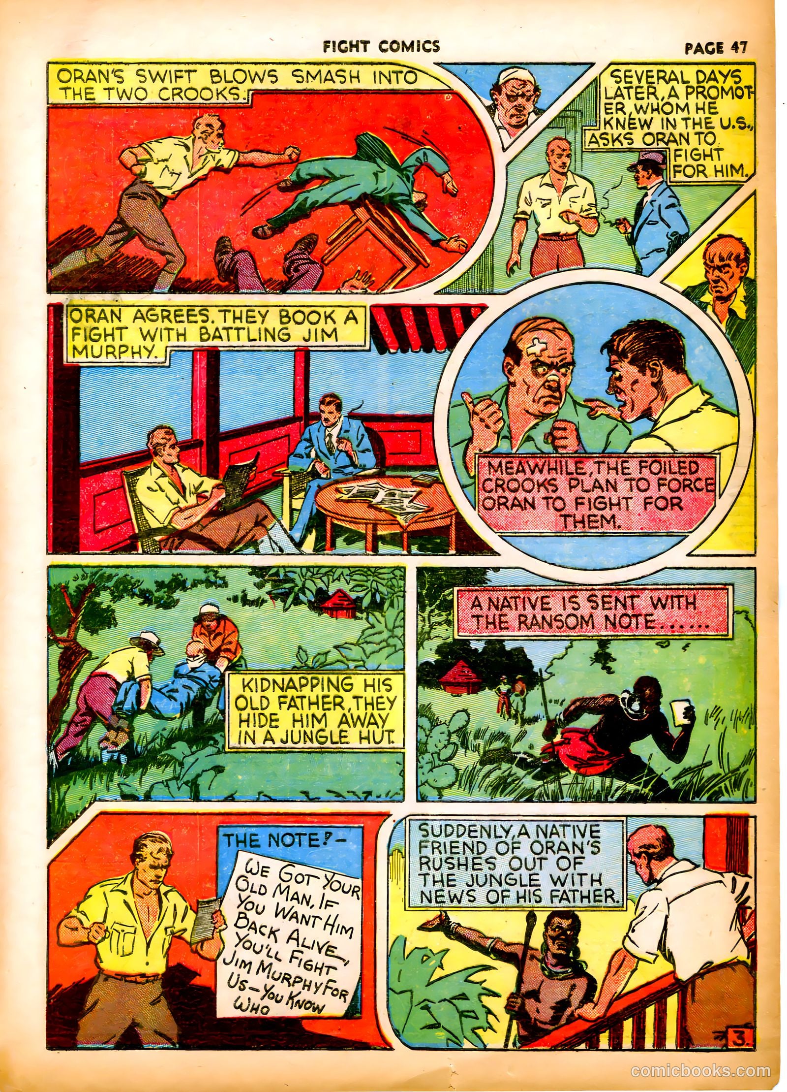 Fight Comics #2 (1940) — page 50 of 69