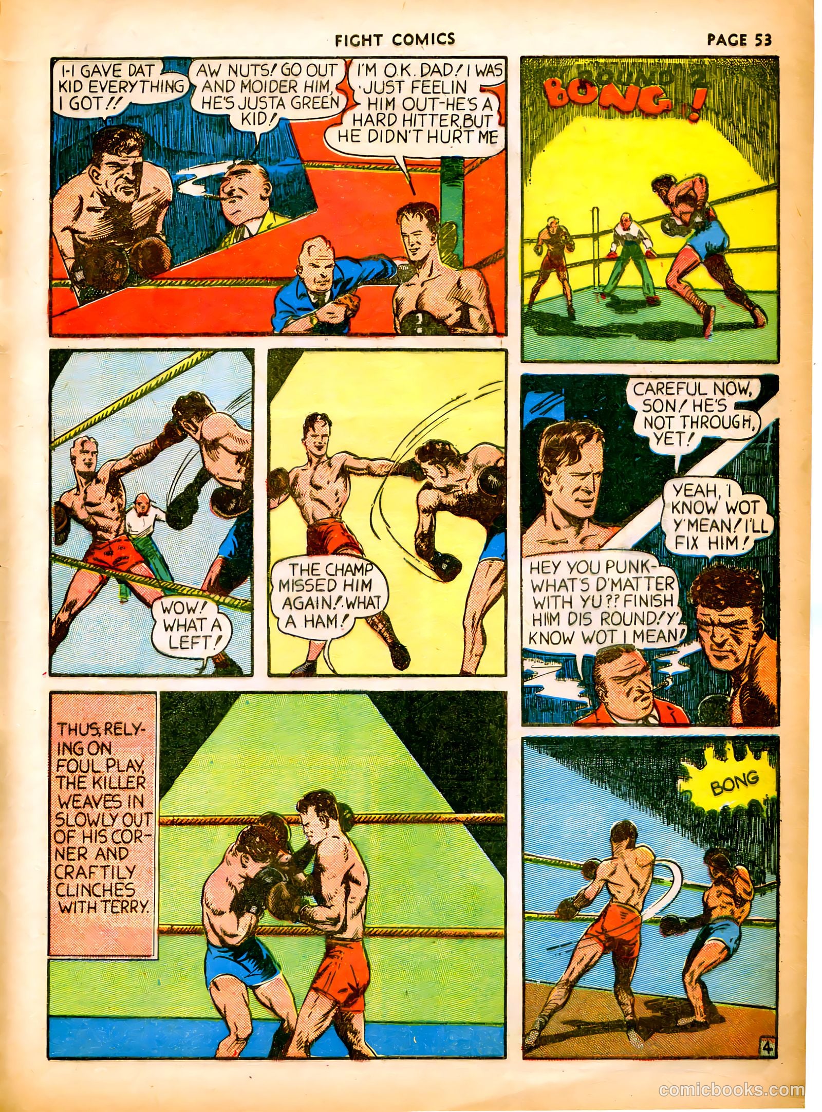 Fight Comics #2 (1940) — page 56 of 69