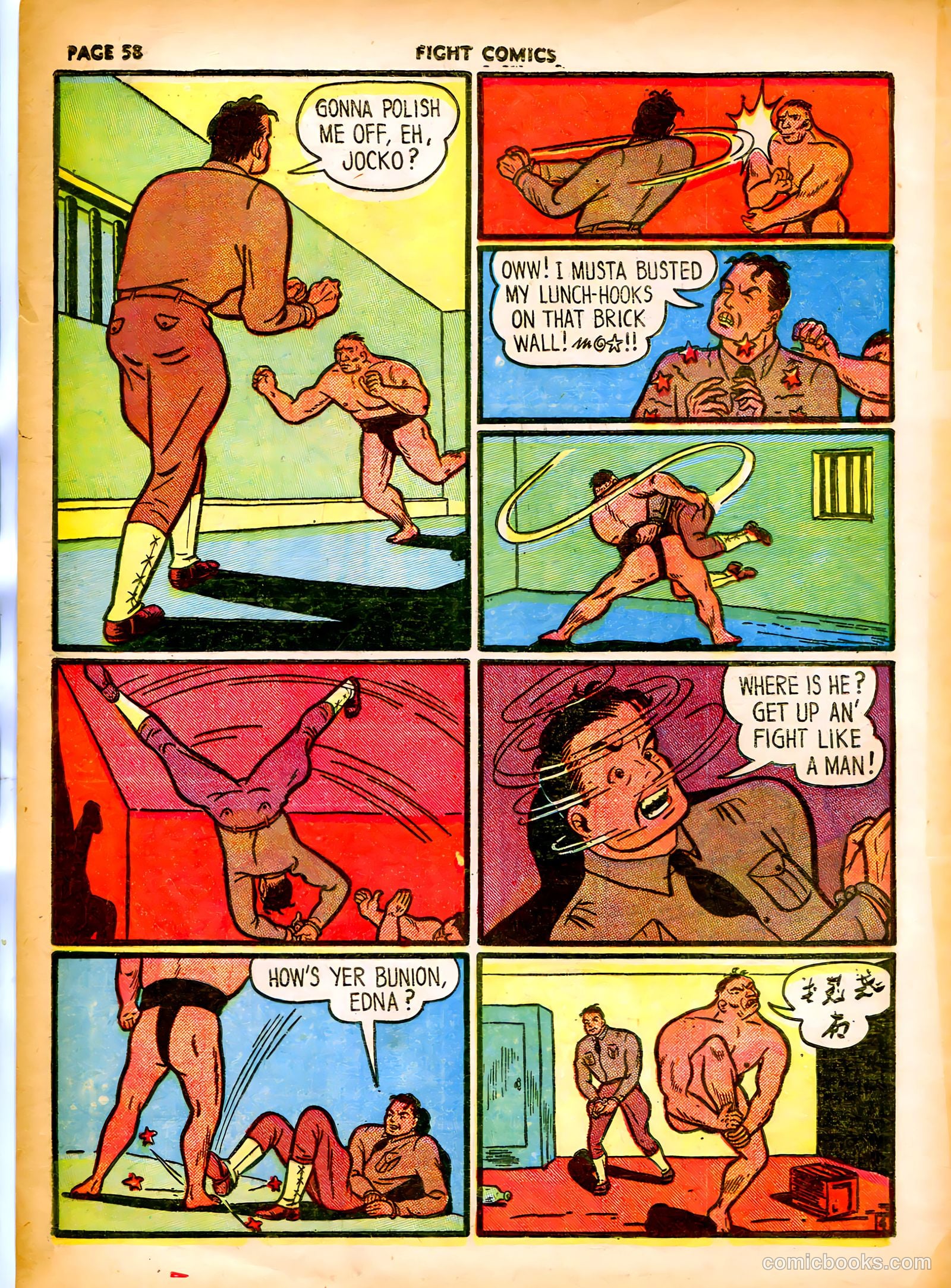 Fight Comics #2 (1940) — page 61 of 69