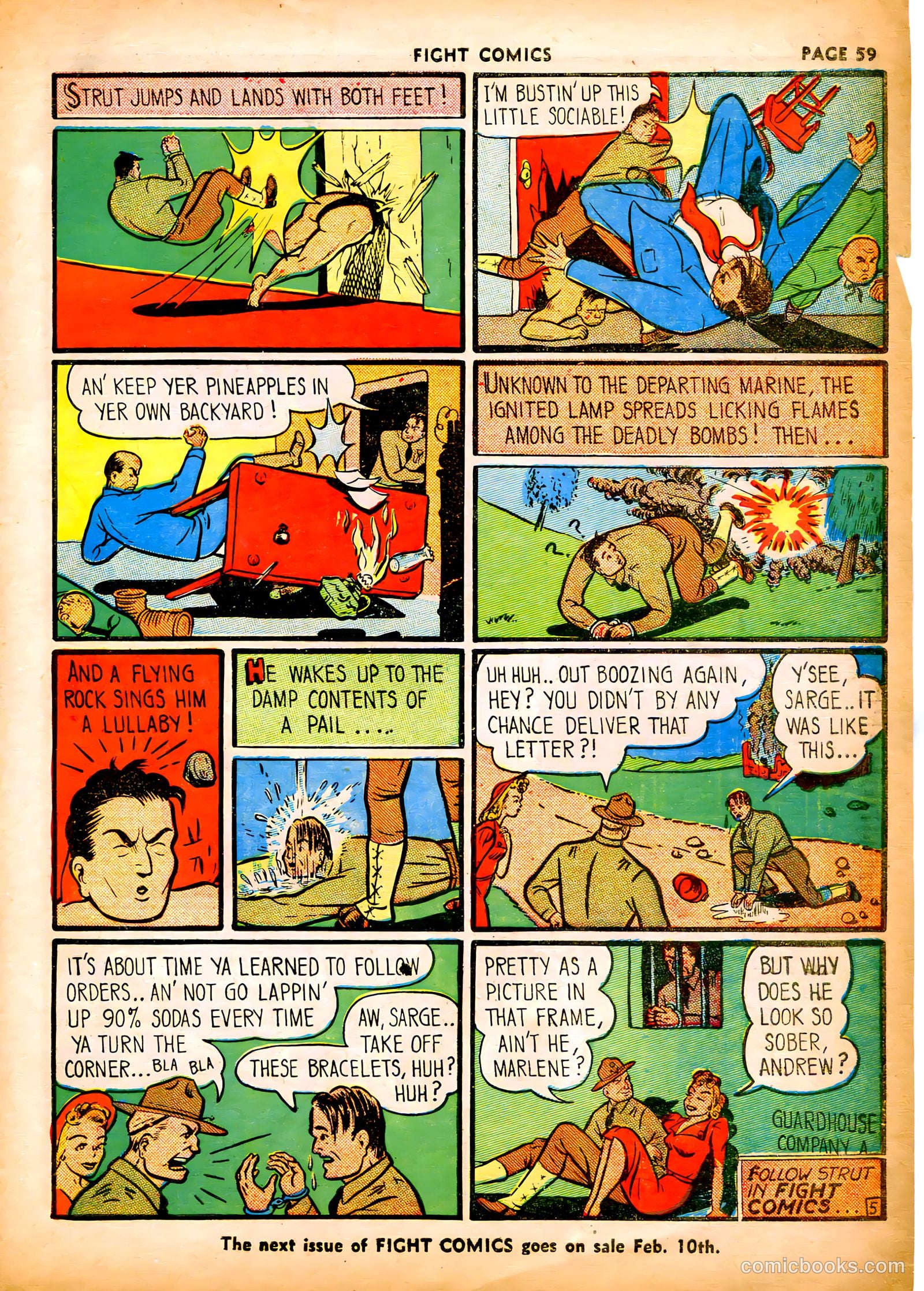 Fight Comics #2 (1940) — page 62 of 69