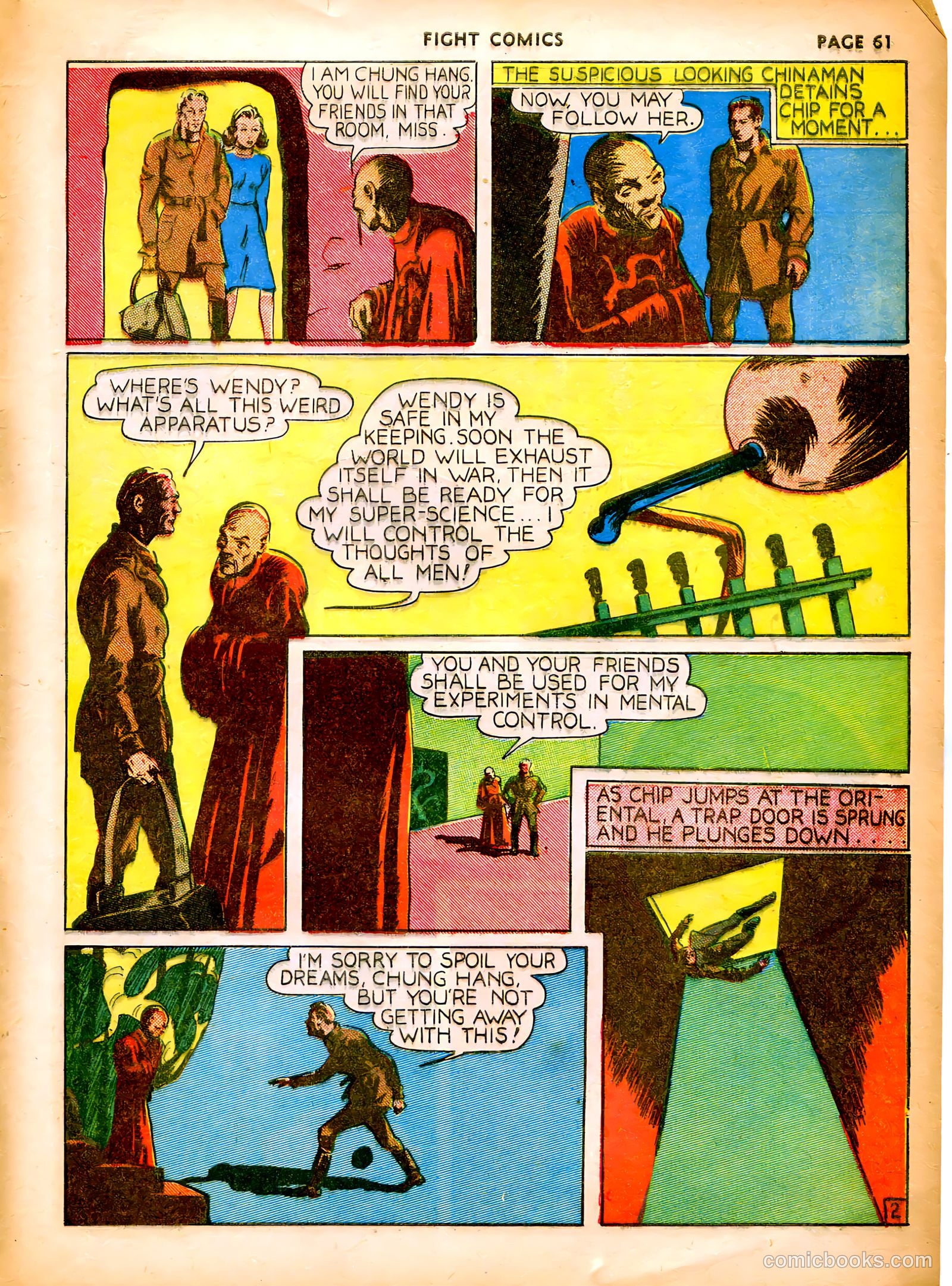 Fight Comics #2 (1940) — page 64 of 69