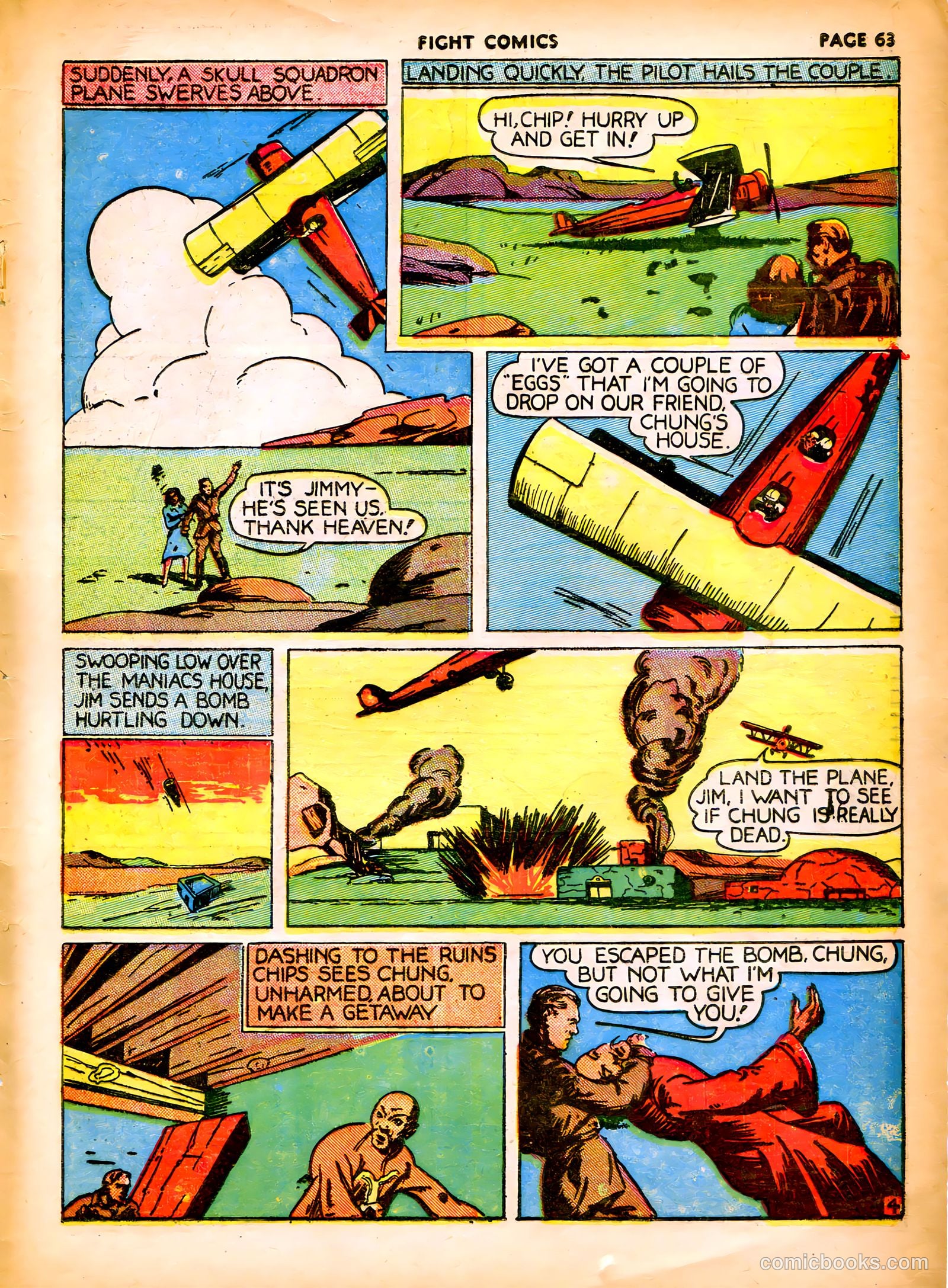 Fight Comics #2 (1940) — page 66 of 69