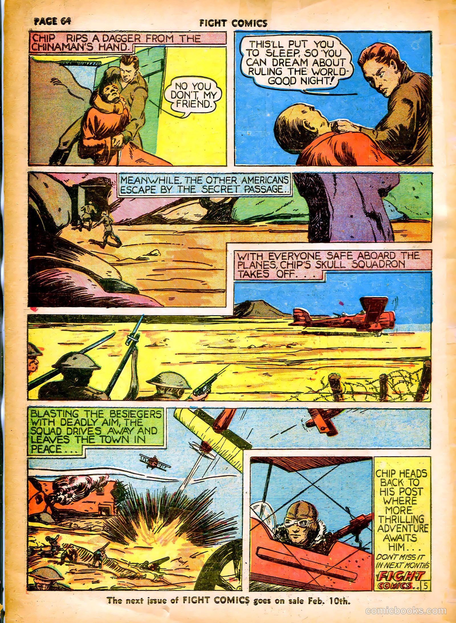 Fight Comics #2 (1940) — page 67 of 69