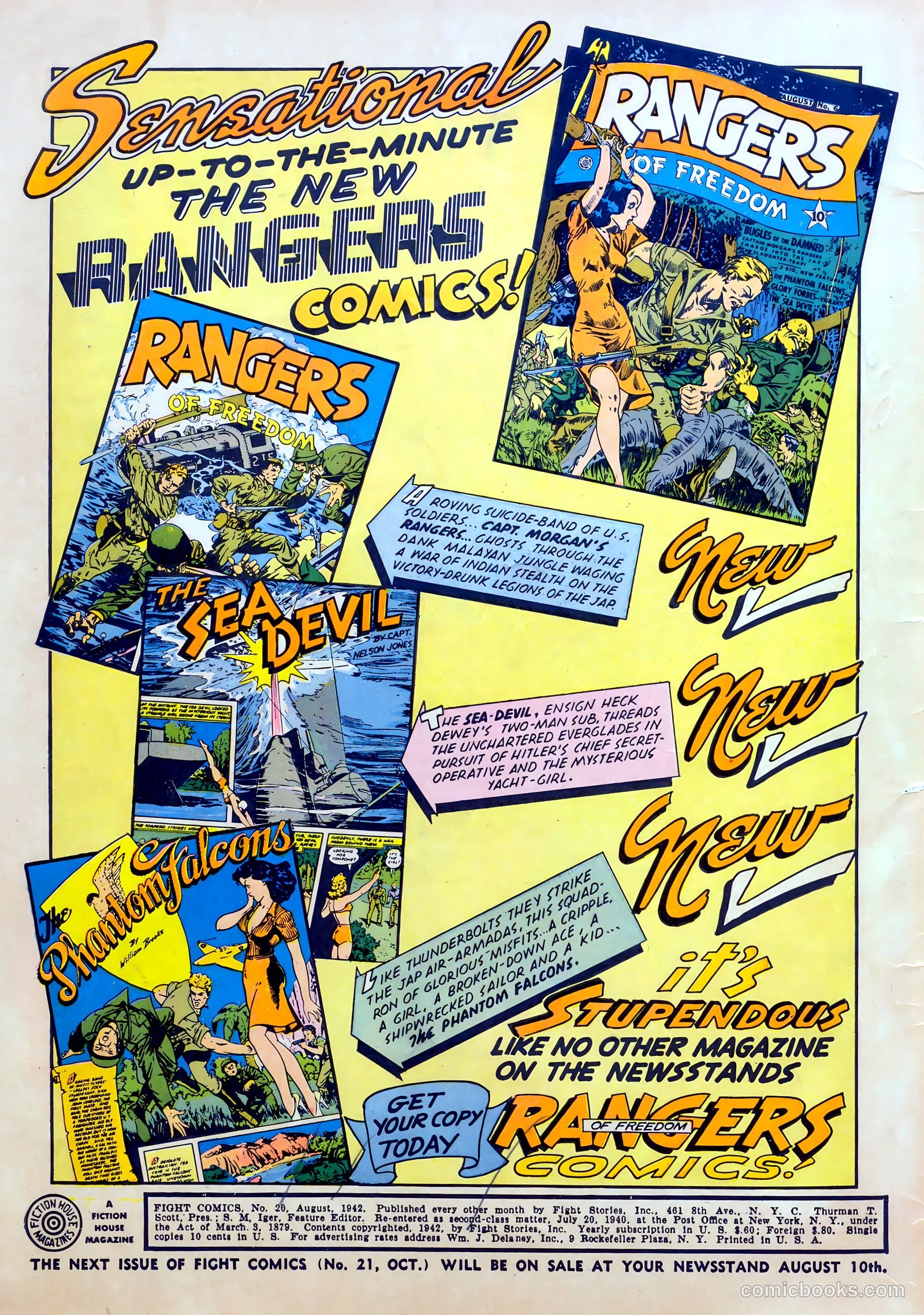 Fight Comics #20 (1942) — page 2 of 69