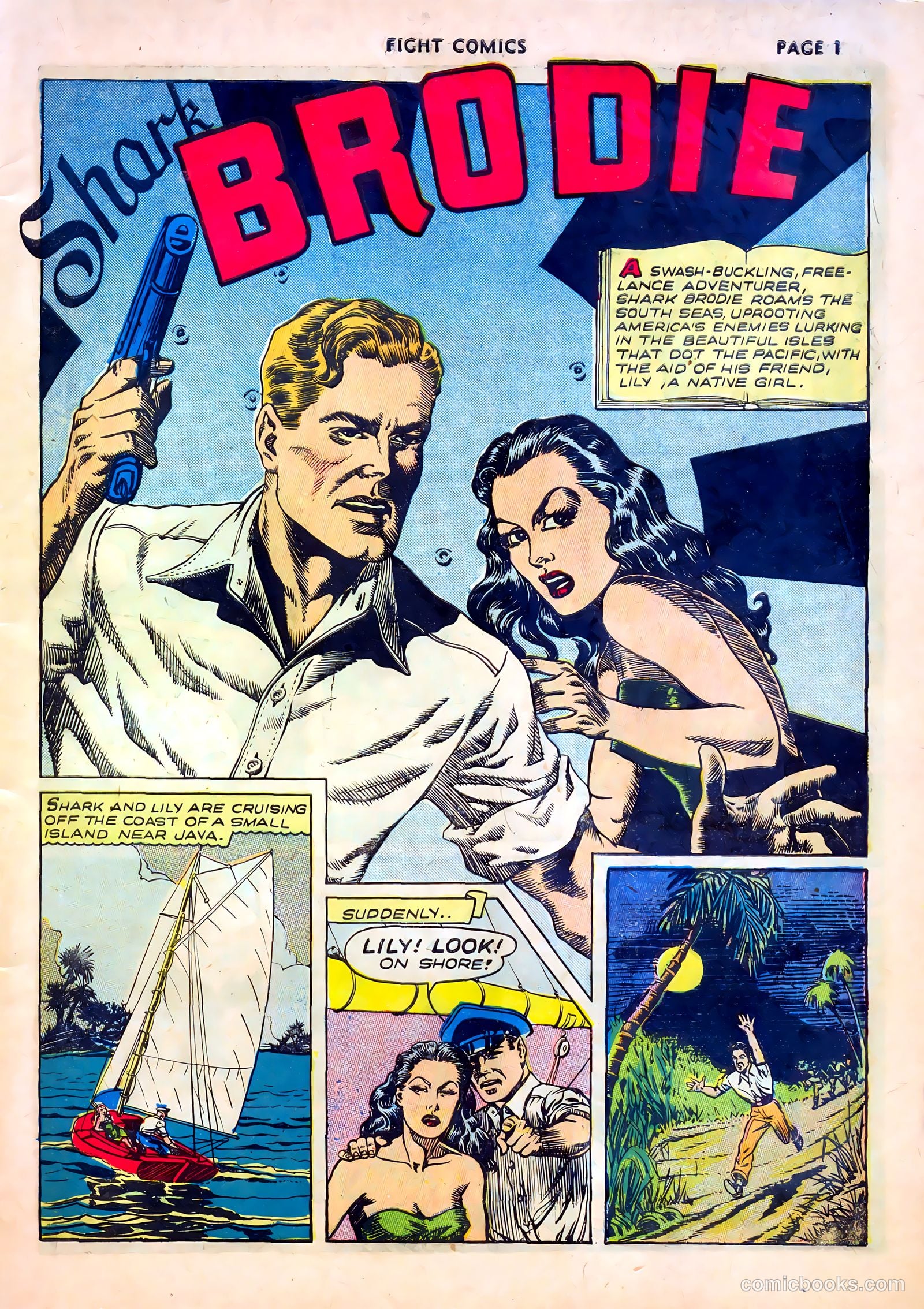 Fight Comics #20 (1942) — page 3 of 69